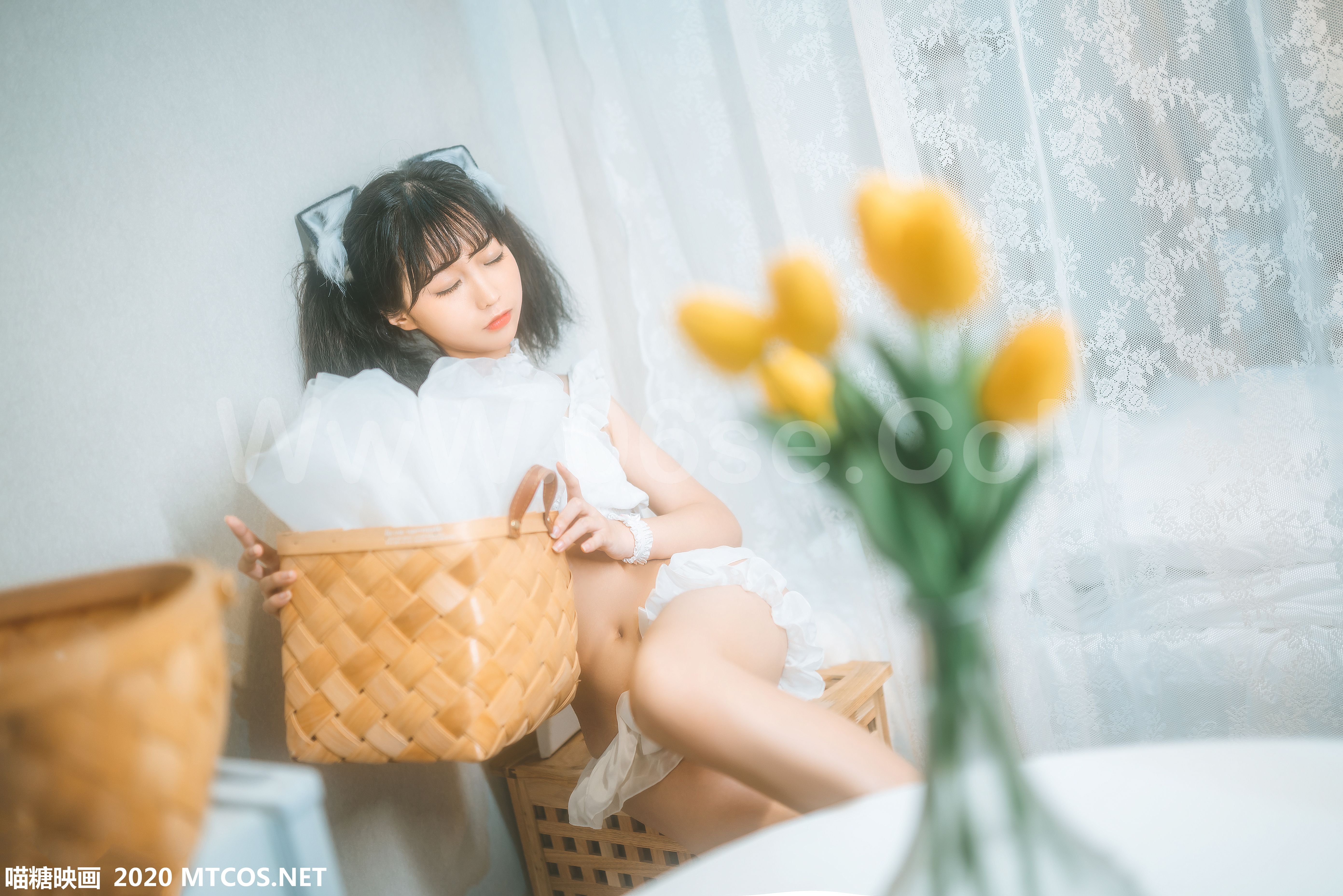 图片[9]-[MTCos] 喵糖映画 Vol.103 蠢沫沫 猫儿萝莉-六色网