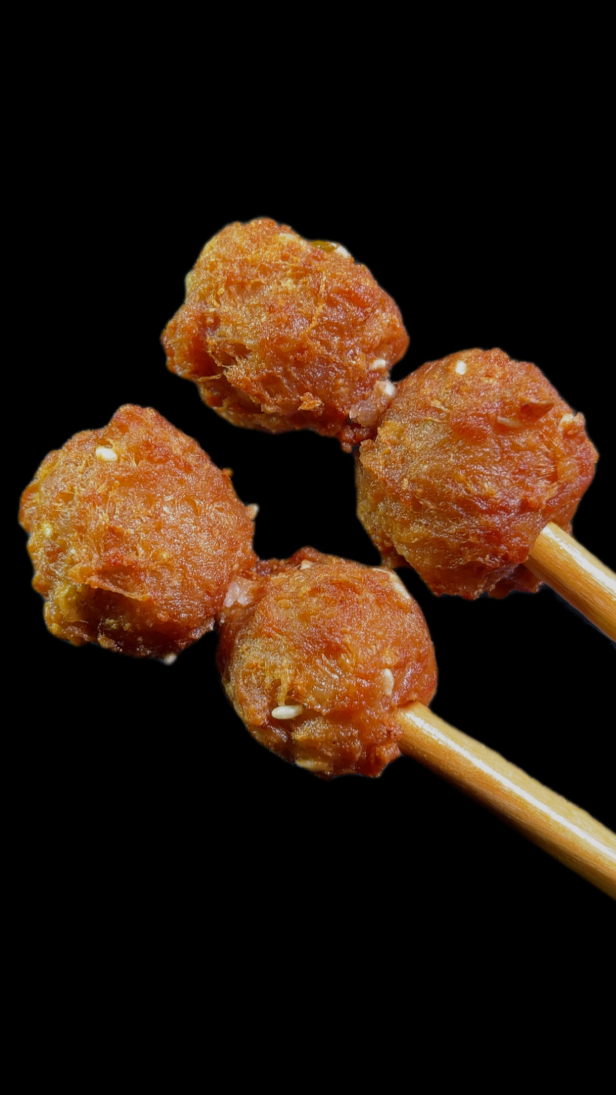 干炸肉丸子好吃