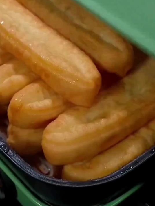 千味央厨蒸油条酥脆大油条早餐主食速食油条冷冻半成品无明矾商用