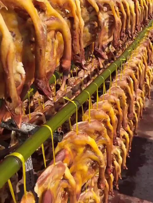 咸鸭风干鸭真材实料才能做出好味道