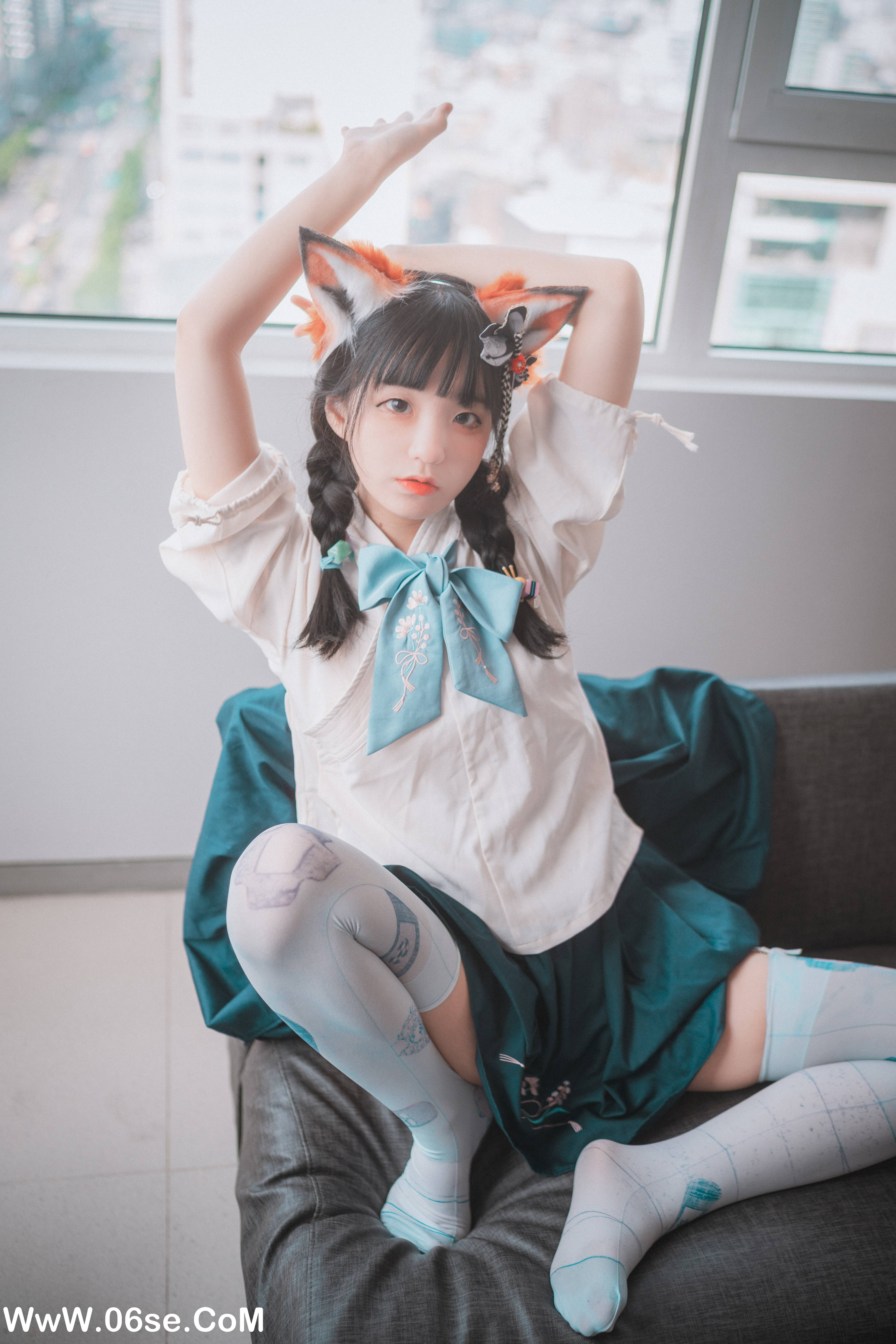 图片[7]-DJAWA – NO.003 Kitune in Hanfu [52P166M]-六色网