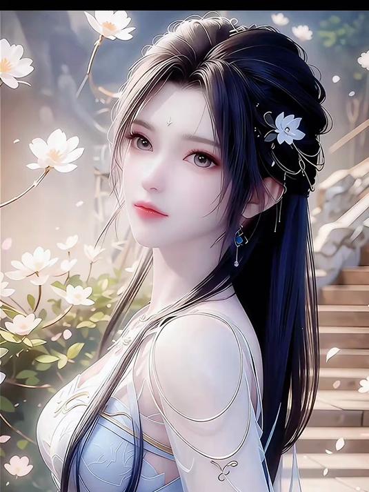 清漪 清新唯美治愈系 高清画质 动漫女神 精美壁纸 动漫少女