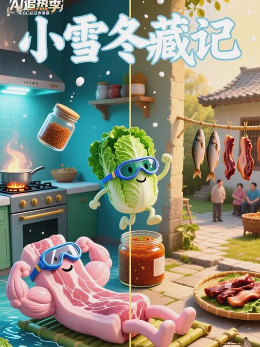 小雪节气最狠的内卷,竟然发生在菜市场……
