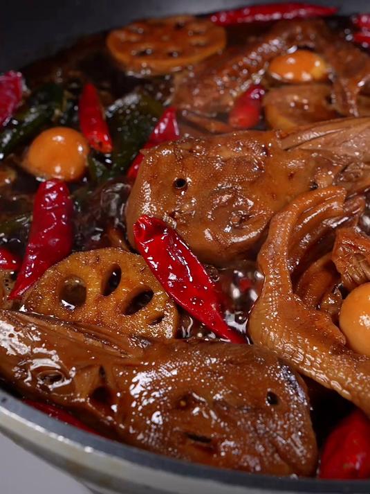 在家实现卤鸭货自由,酱香入味