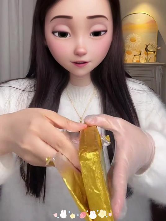 会 “流心” 的迪拜面包丝!巧克力 + 开心果双重夹心~