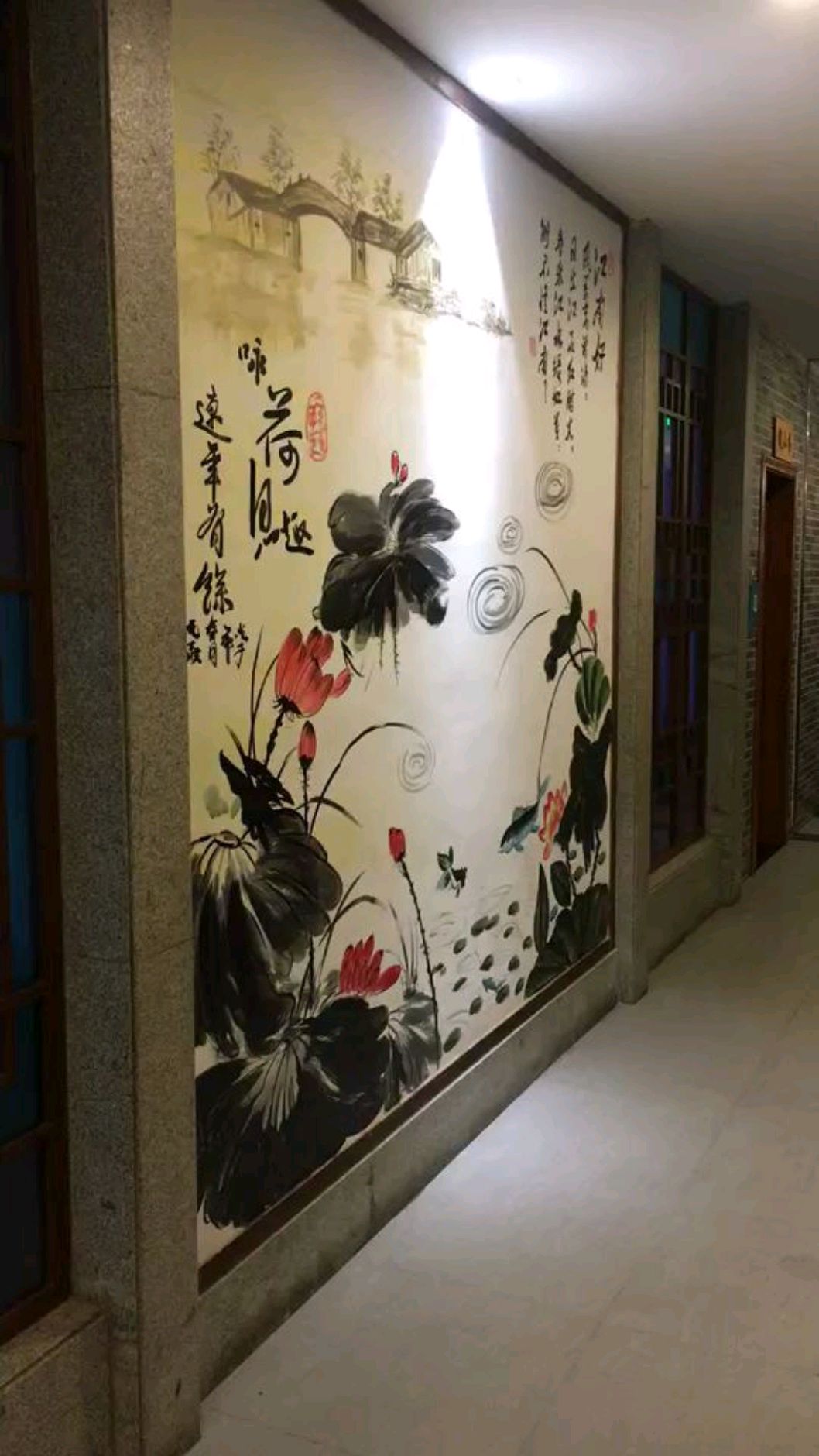 长沙店面墙面装修装饰壁画手绘画