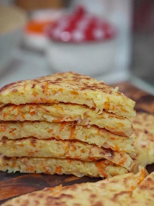 土豆饼的做法,外酥里糯,可以当饭吃