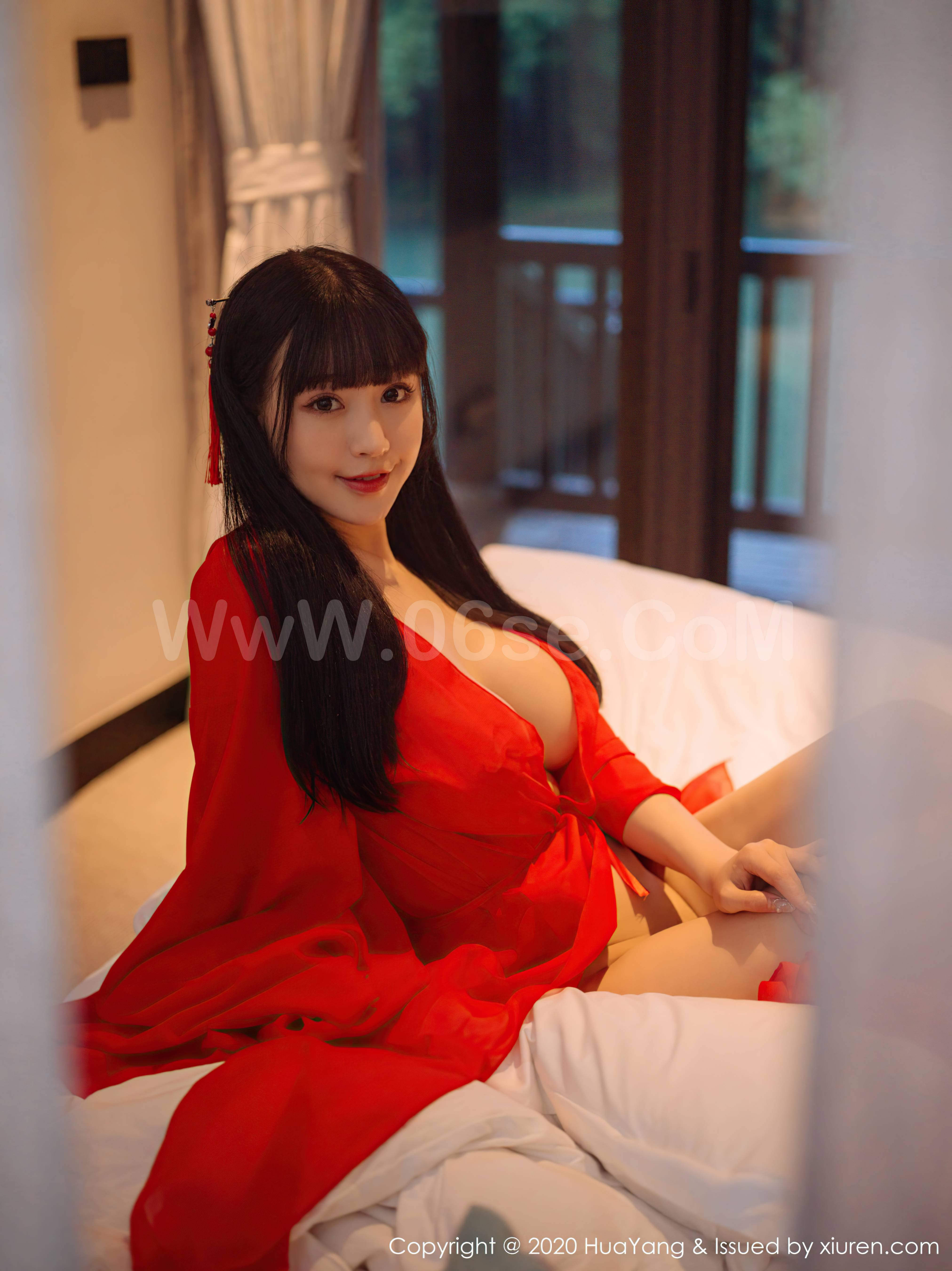 图片[50]-HuaYang Vol.310 Zhu Ke Er (朱可儿Flower)-六色网