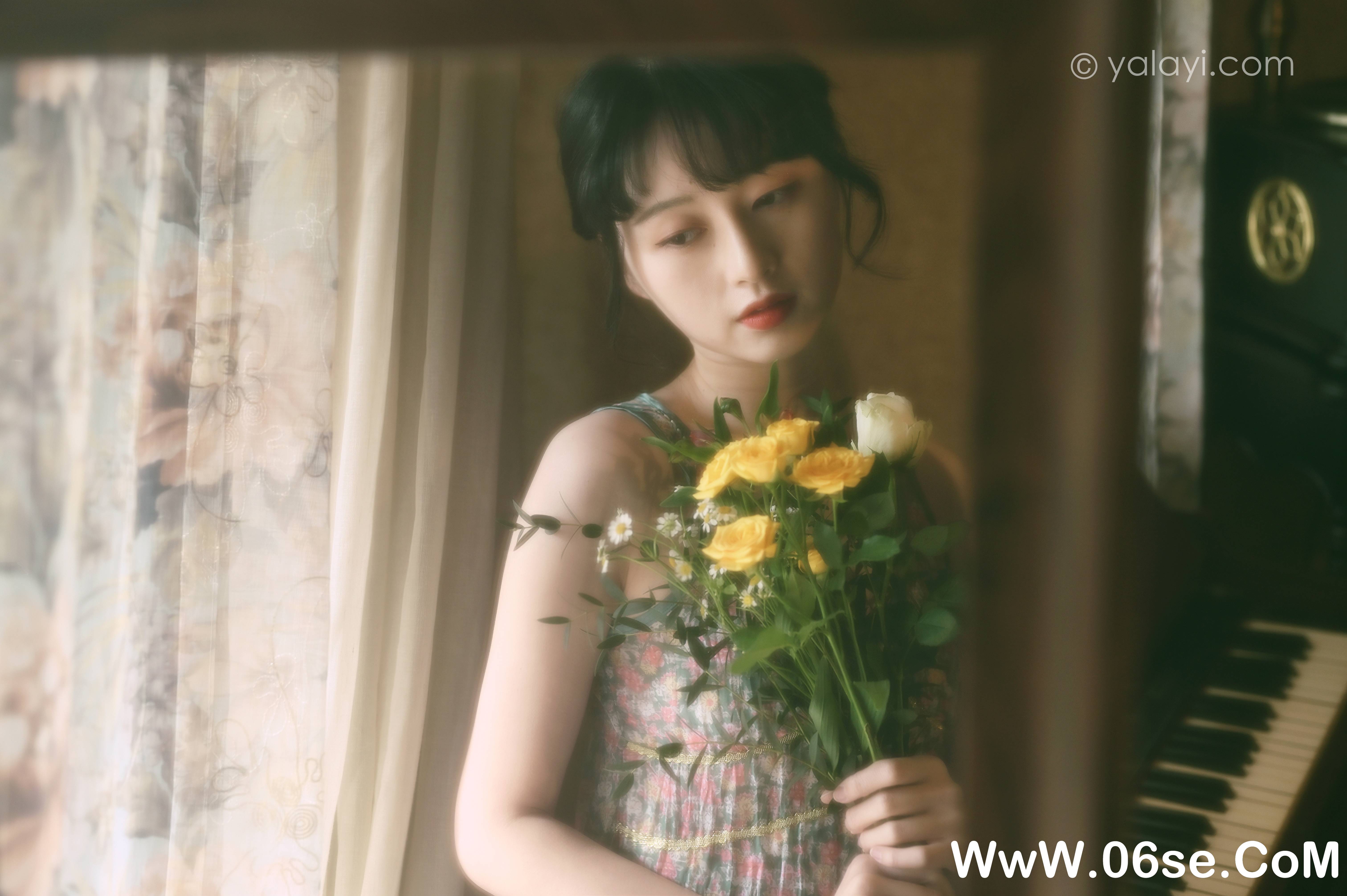 图片[32]-[YALAYI雅拉伊] 2021.03.03 NO.767 京京《拥抱着你送的花》[34P+1P525M]-六色网