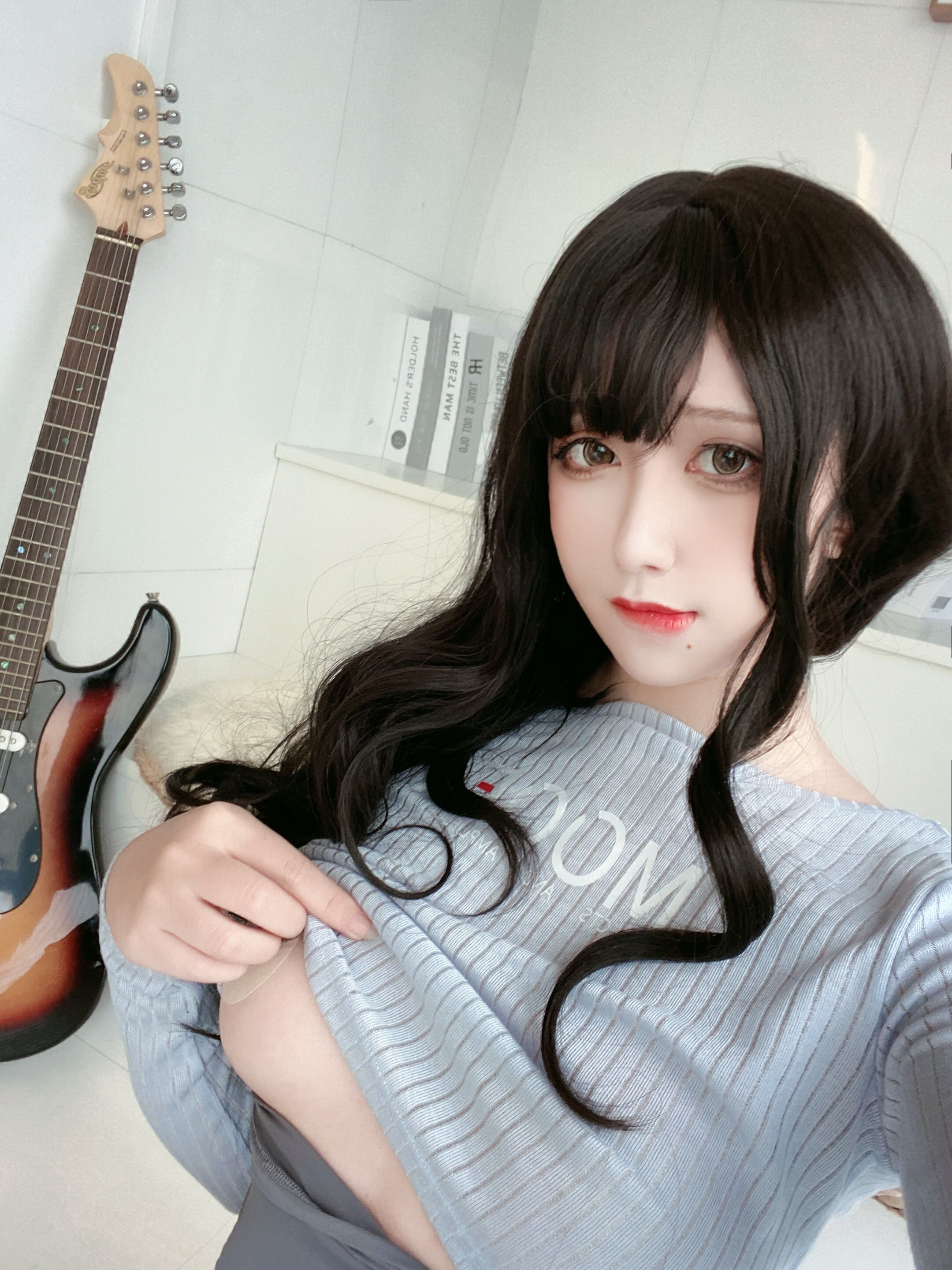 图片[5]-九曲Jean NO.051 – 吉他妹妹[40P74M]-六色网