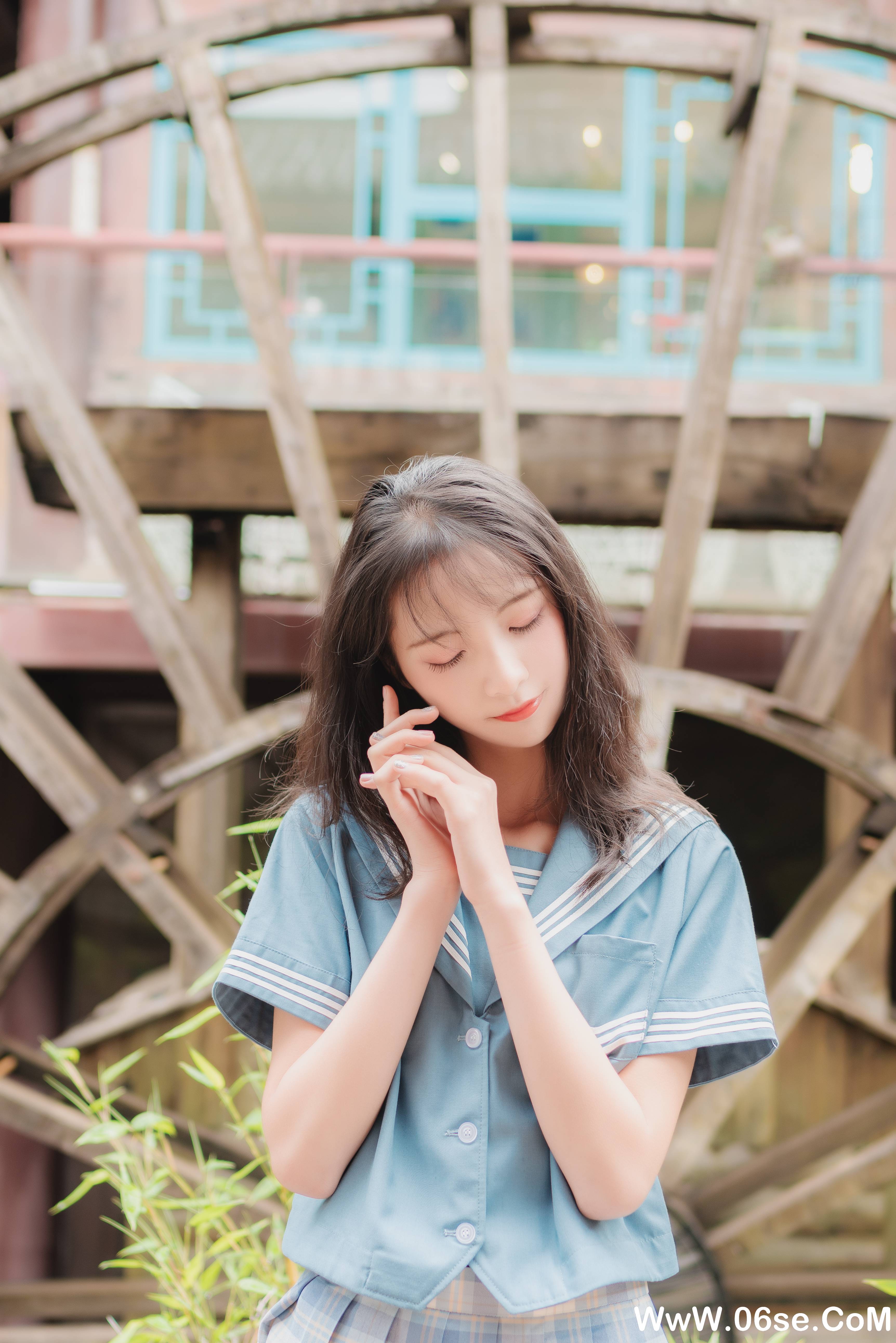 图片[23]-西瓜少女 NO.015 – 丽江写真JK户外[44P325M]-六色网
