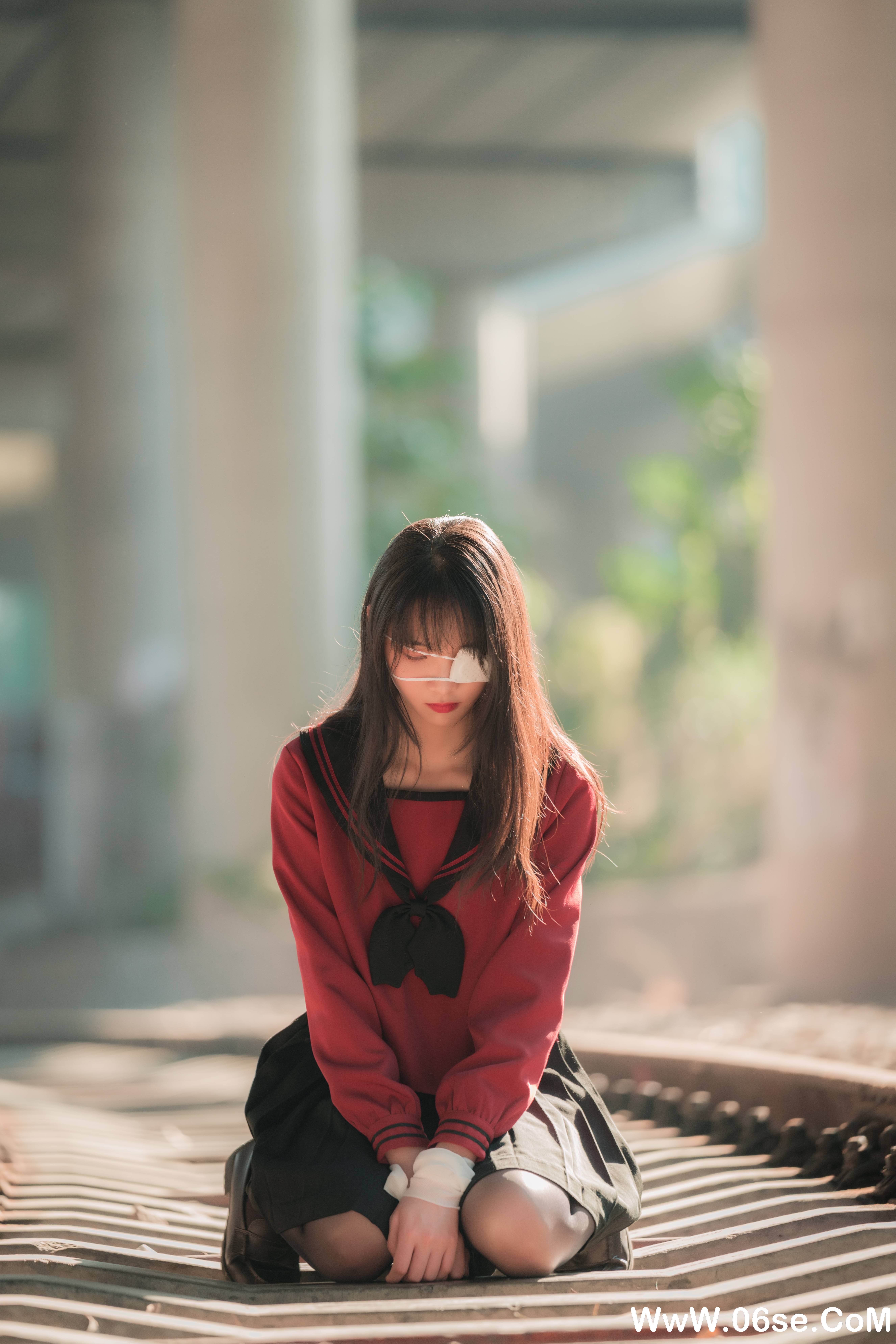 图片[46]-西瓜少女 NO.013 – 铁轨成片[47P721M]-六色网