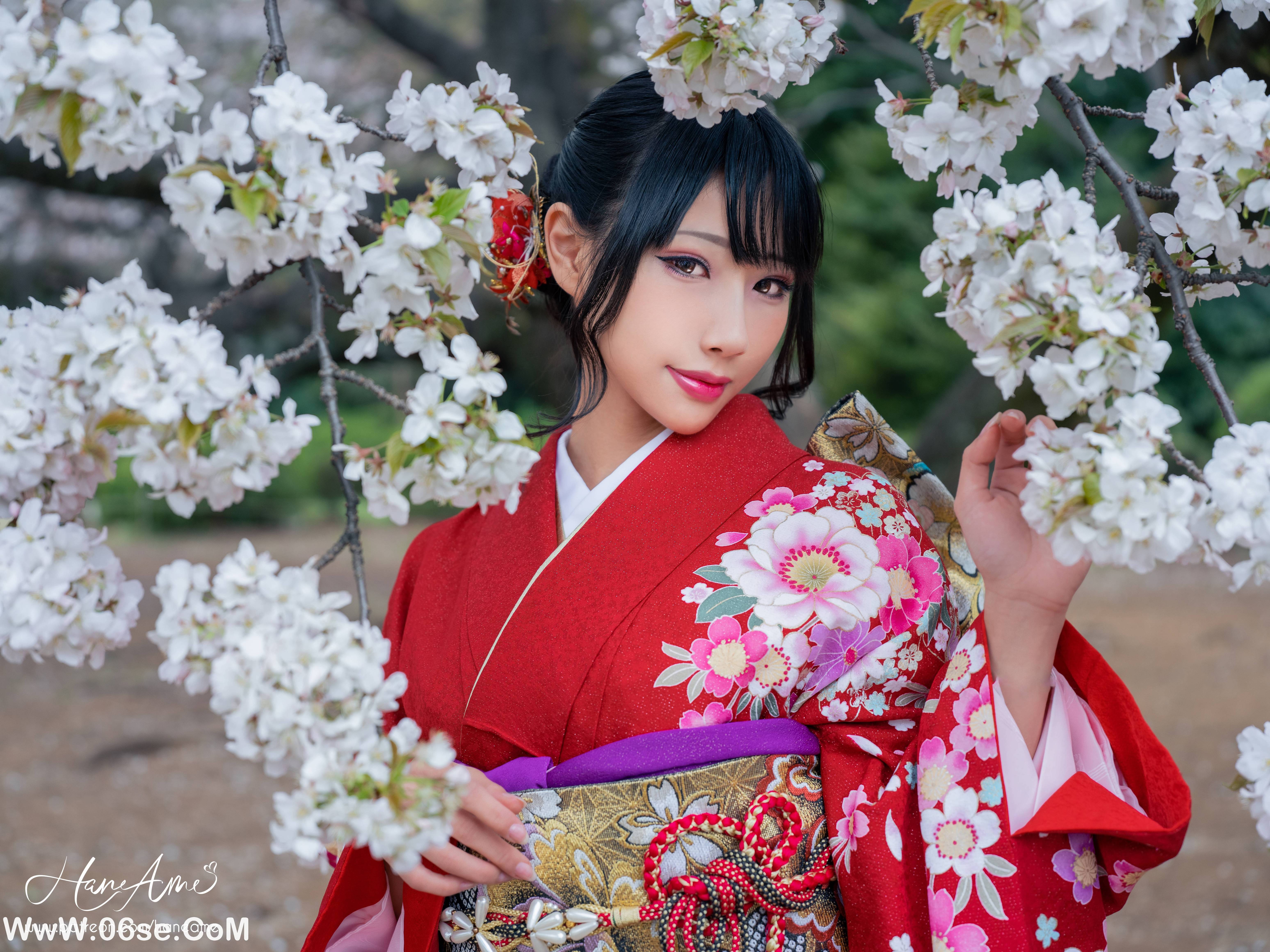 图片[14]-Hane Ame 雨波写真 NO.013 – 赤紅和服[38P736M]-六色网