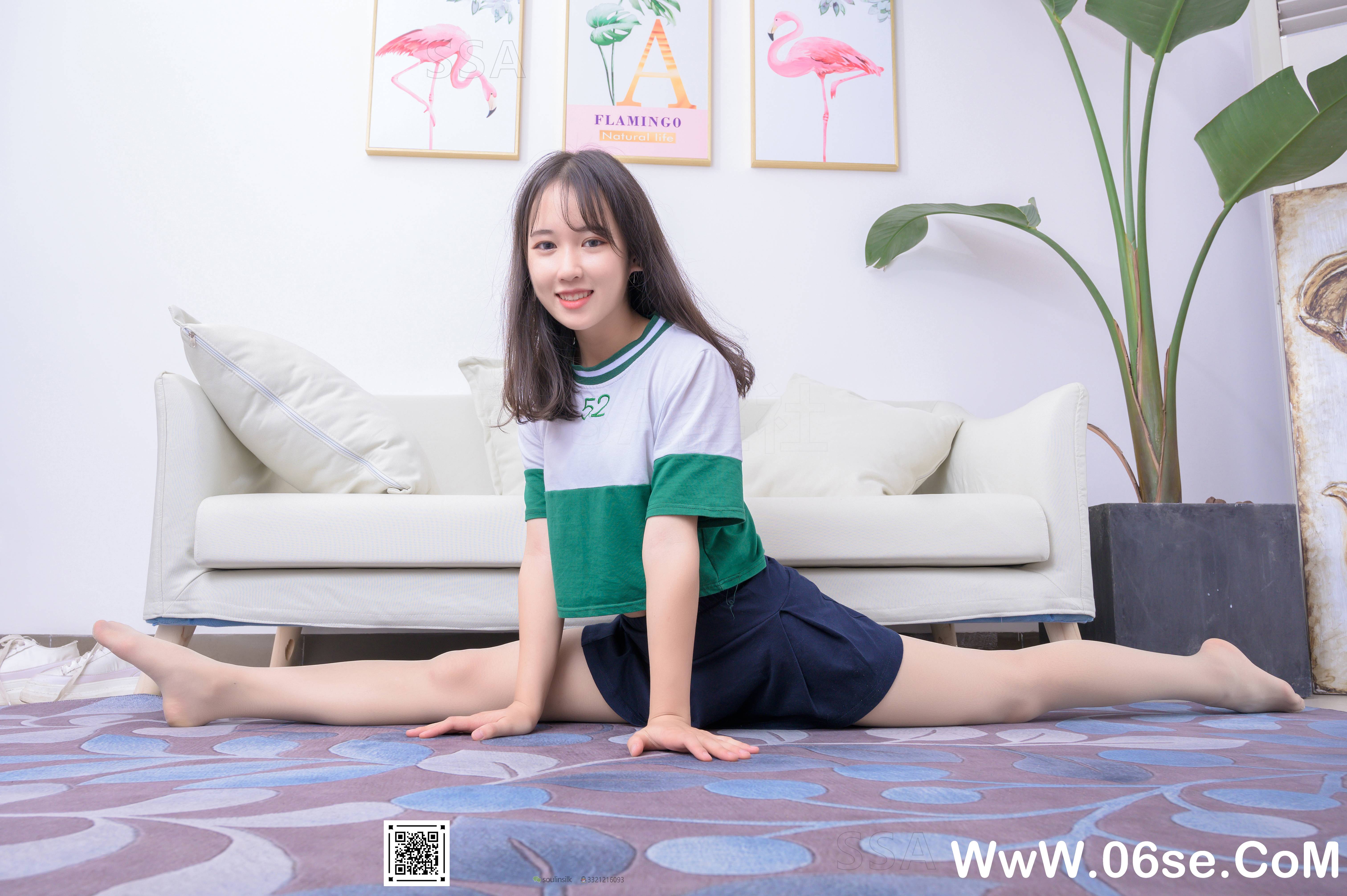 图片[76]-[SSA丝社] NO.216 小夏 齐臀短裙（下）[99P1.28G]-六色网