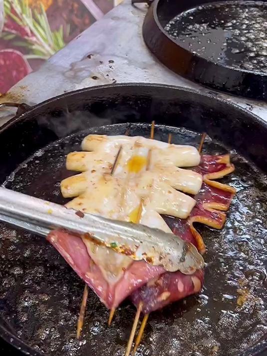 铁板鱿鱼腌制多久合适?提前一小时,铁板一烤更入味!