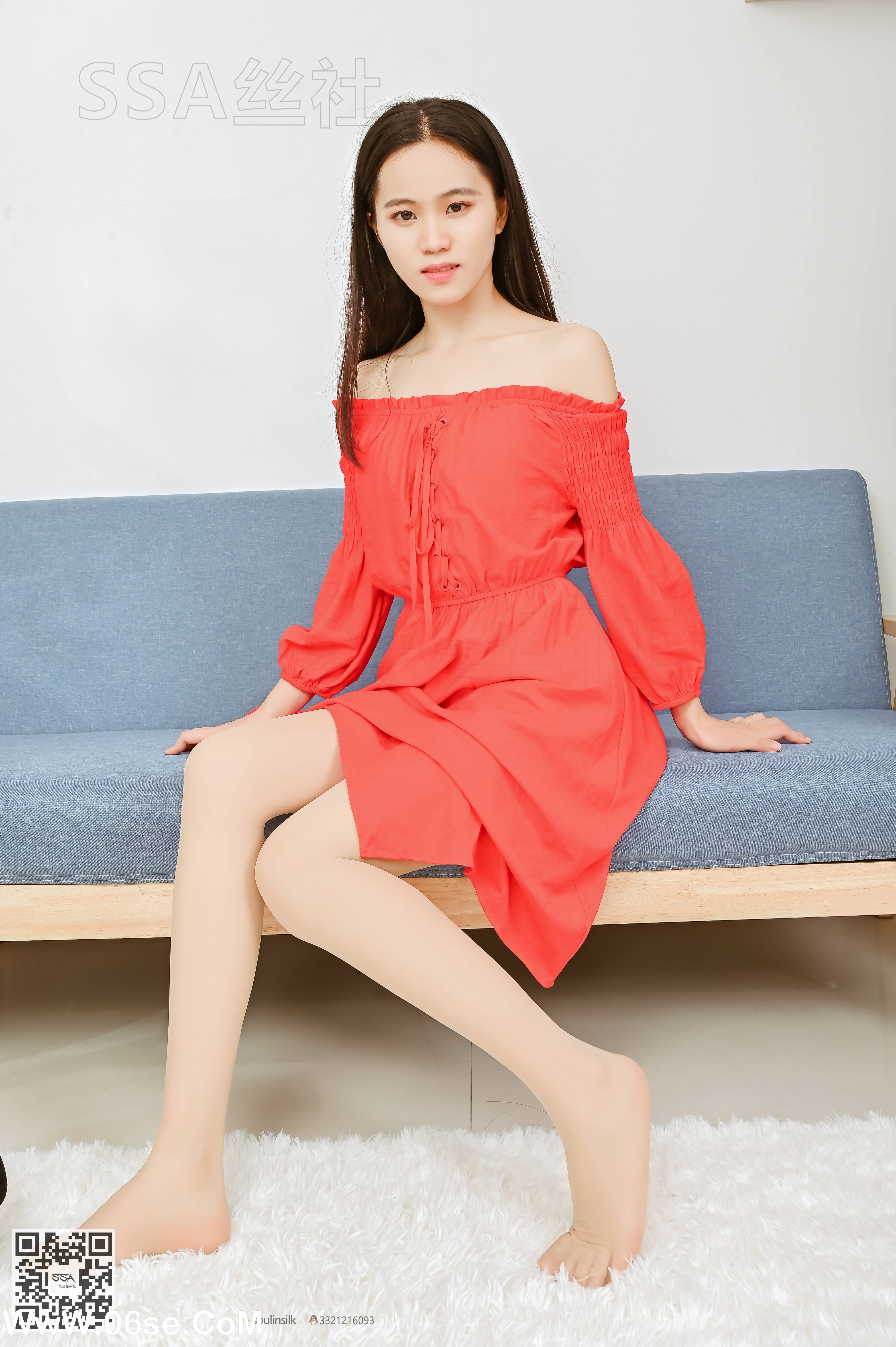 图片[98]-[SSA丝社] NO.134 慧慧 红红火火年中特惠[135P1.33G]-六色网