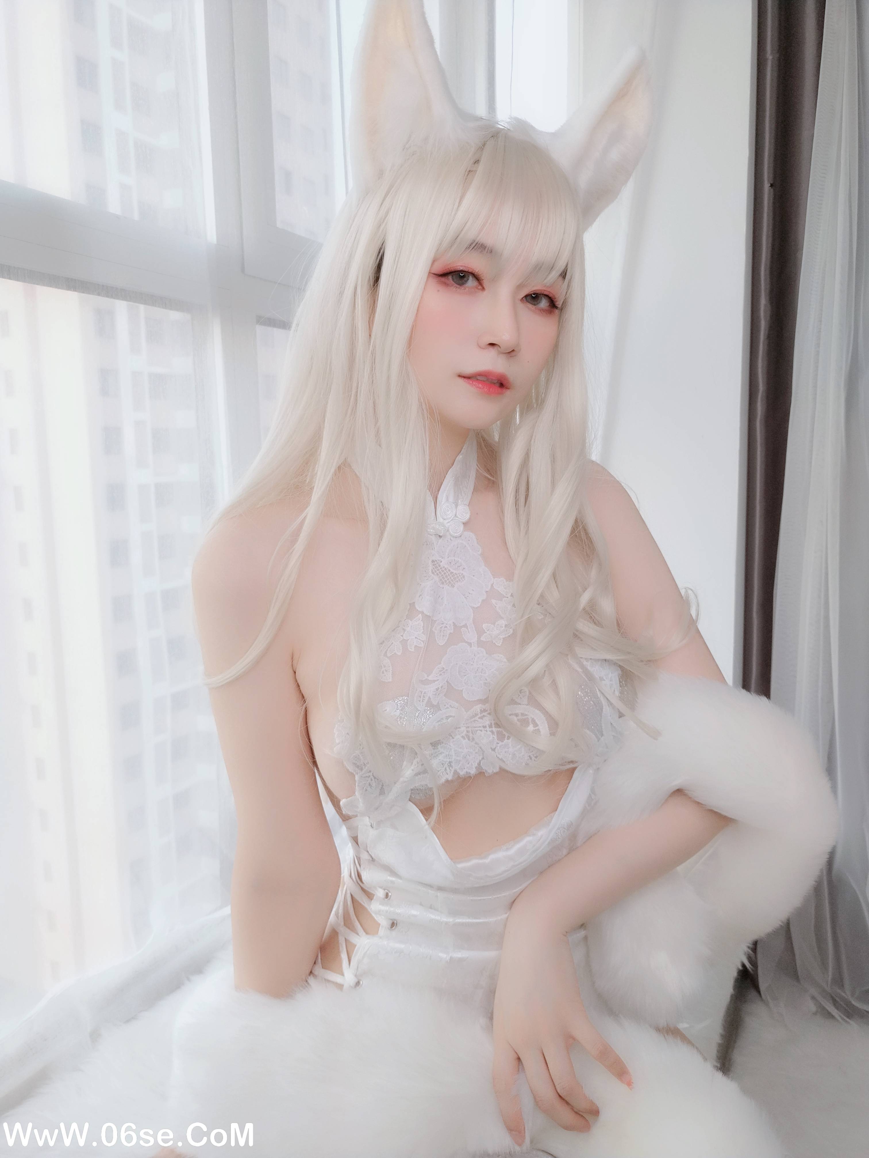 图片[76]-Coser小姐姐白银 NO.054 – 白兔[101P+6V683M]-六色网