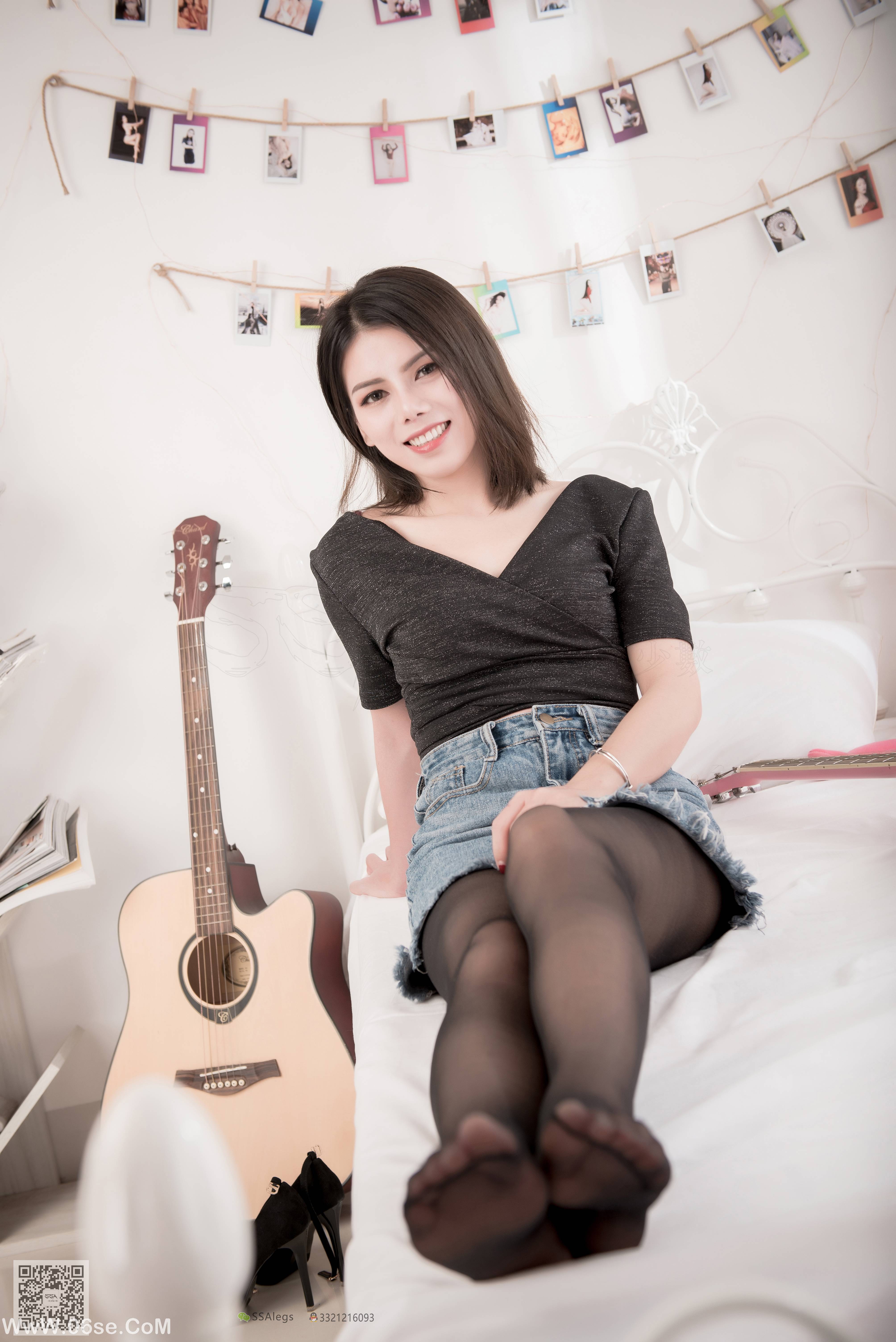 图片[41]-[SSA丝社] NO.016 芷沫 牛仔裙穿搭示范[99P884M]-六色网