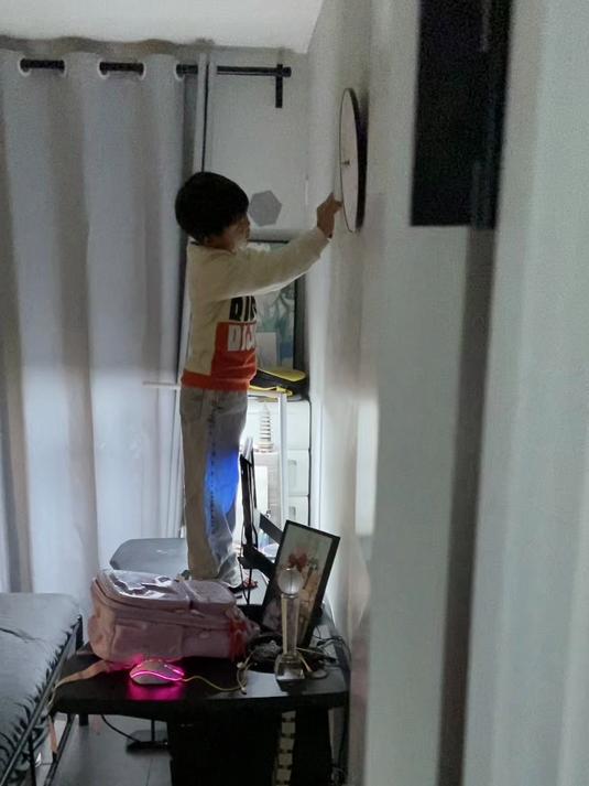 来把女儿的画做成奶茶吧！