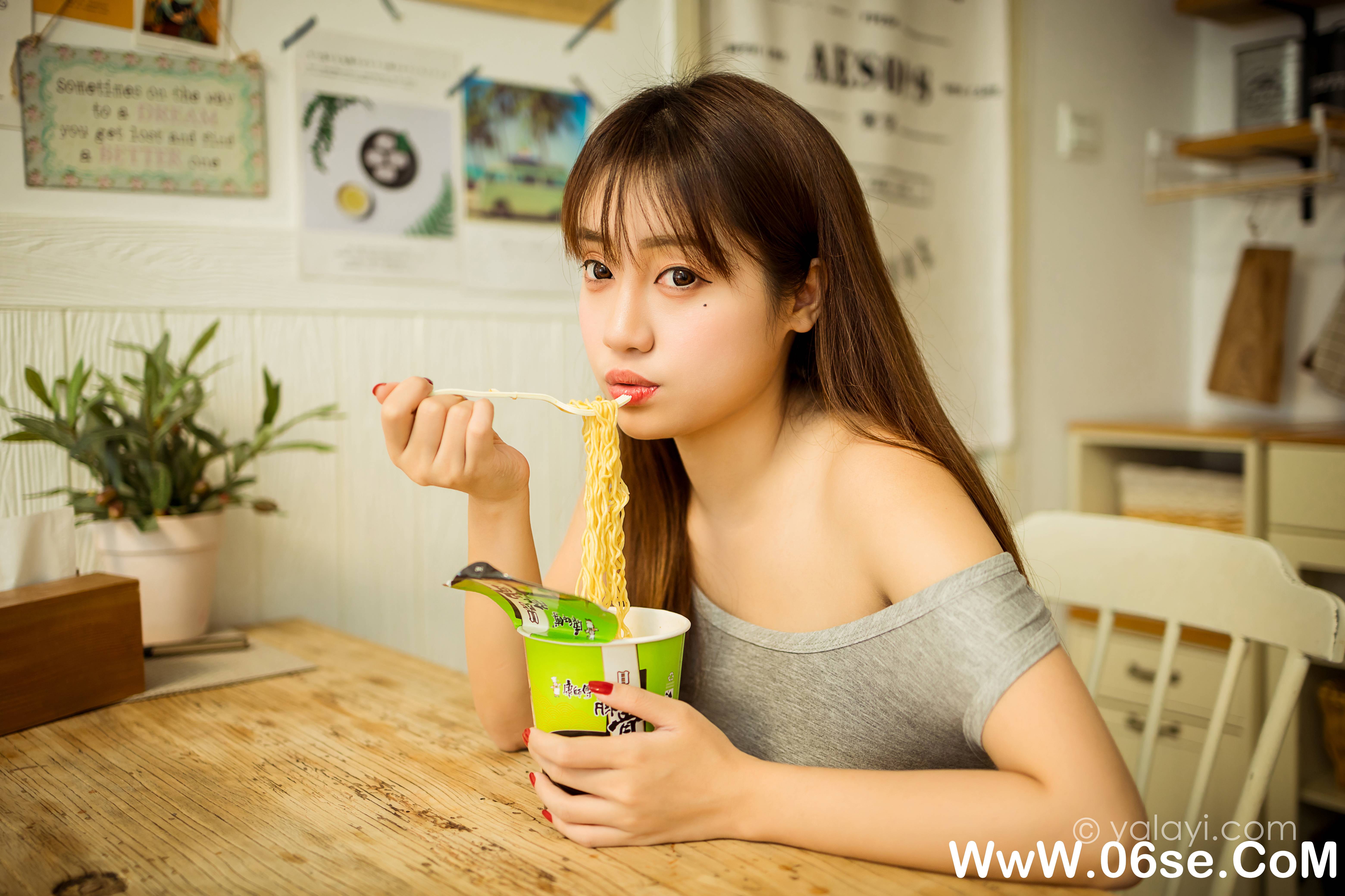图片[7]-[YALAYI雅拉伊] 2020.10.02 NO.710 虞艺《吃货女友》[46P+1P531M]-六色网
