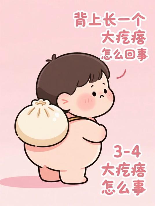 背上长一个大疙瘩怎么回事 #健康扬帆季#