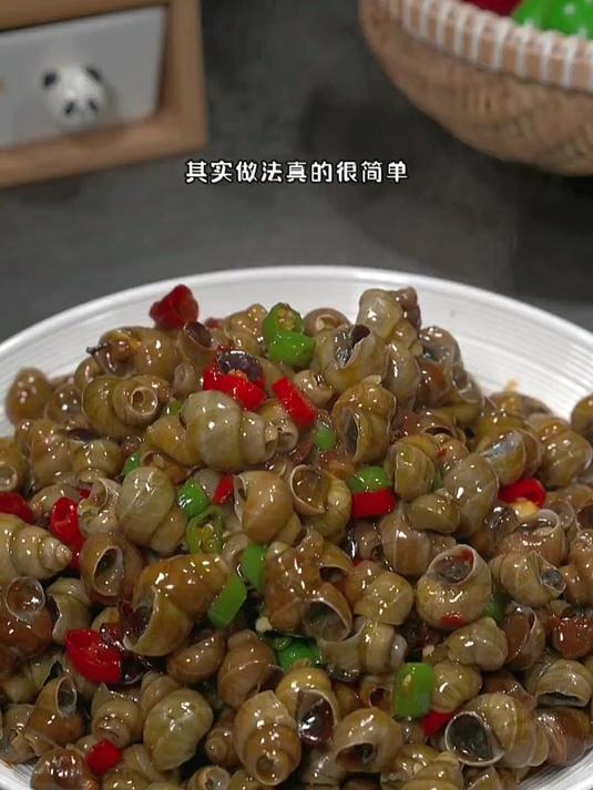 绝对不能错过的爆炒田螺,香辣美味,简单易学,让你停不下来的美