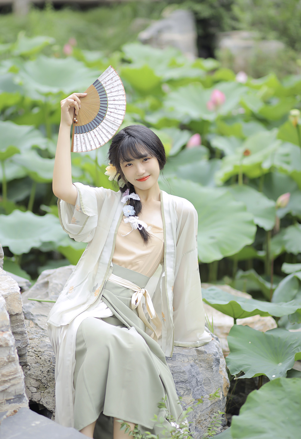 温婉荷风入夏-六色网