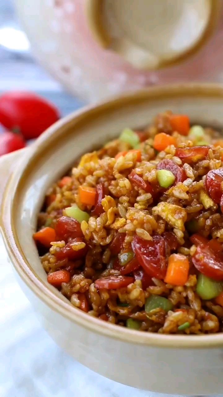 酱油炒饭的做法
