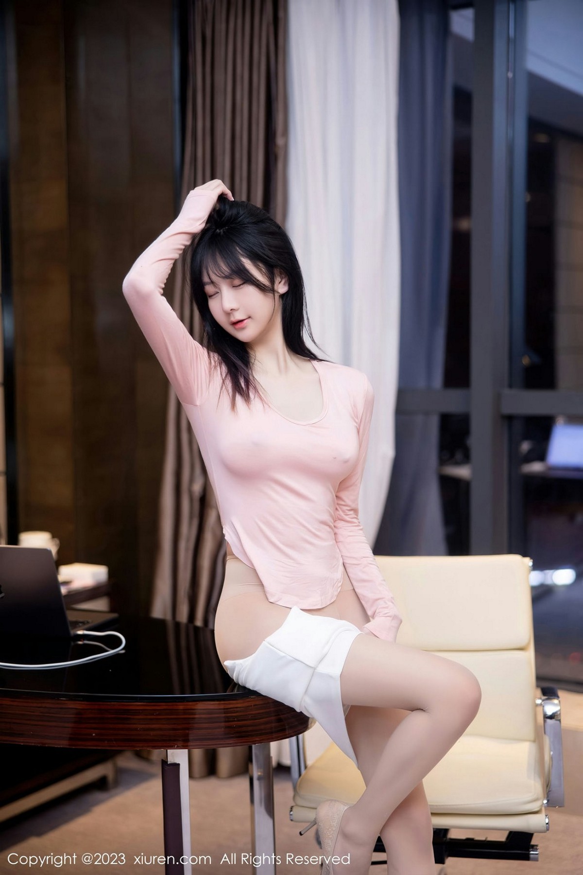 图片[24]-【XiuRen秀人網】2023.03.06 Vol.6367 謝小蒽【91P】-六色网