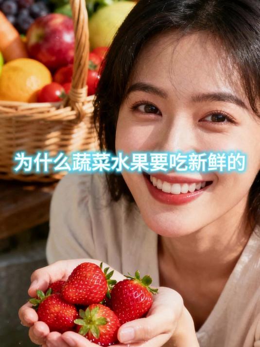 为什么蔬菜水果要吃新鲜的