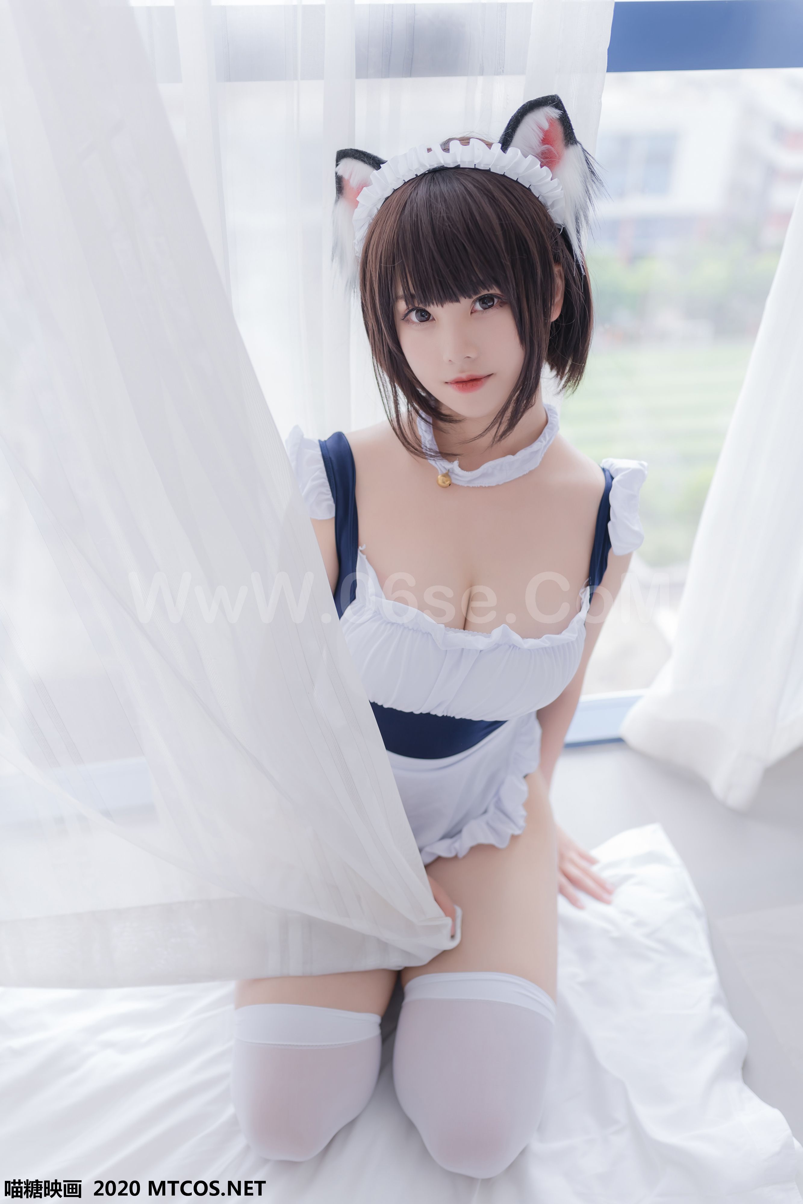 图片[14]-[MTCos] 喵糖映画 Vol.107 蜜汁猫裘 女仆兽耳娘-六色网