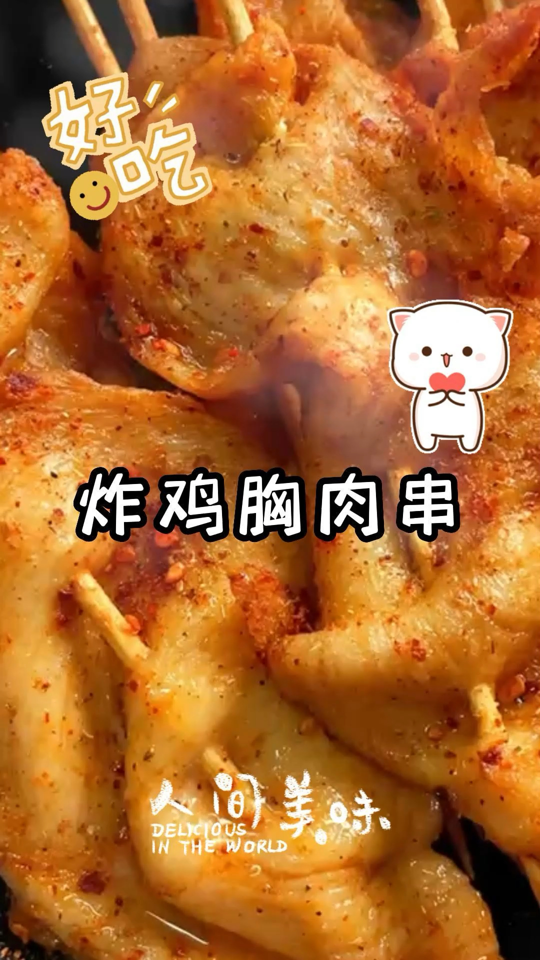 亲测有效!教你把鸡胸肉做的比里脊串还好吃!