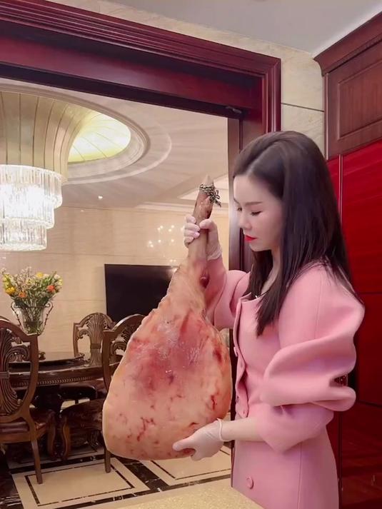 朋友送的咸猪腿,你们都是怎么吃的呀?