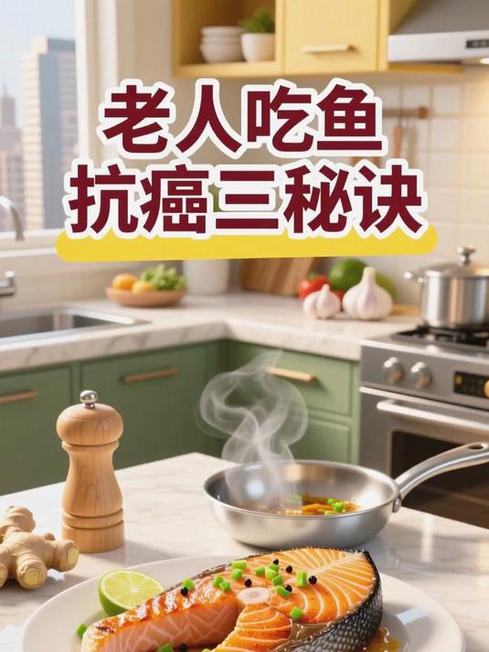 三款鱼类菜肴助老人抵抗癌症