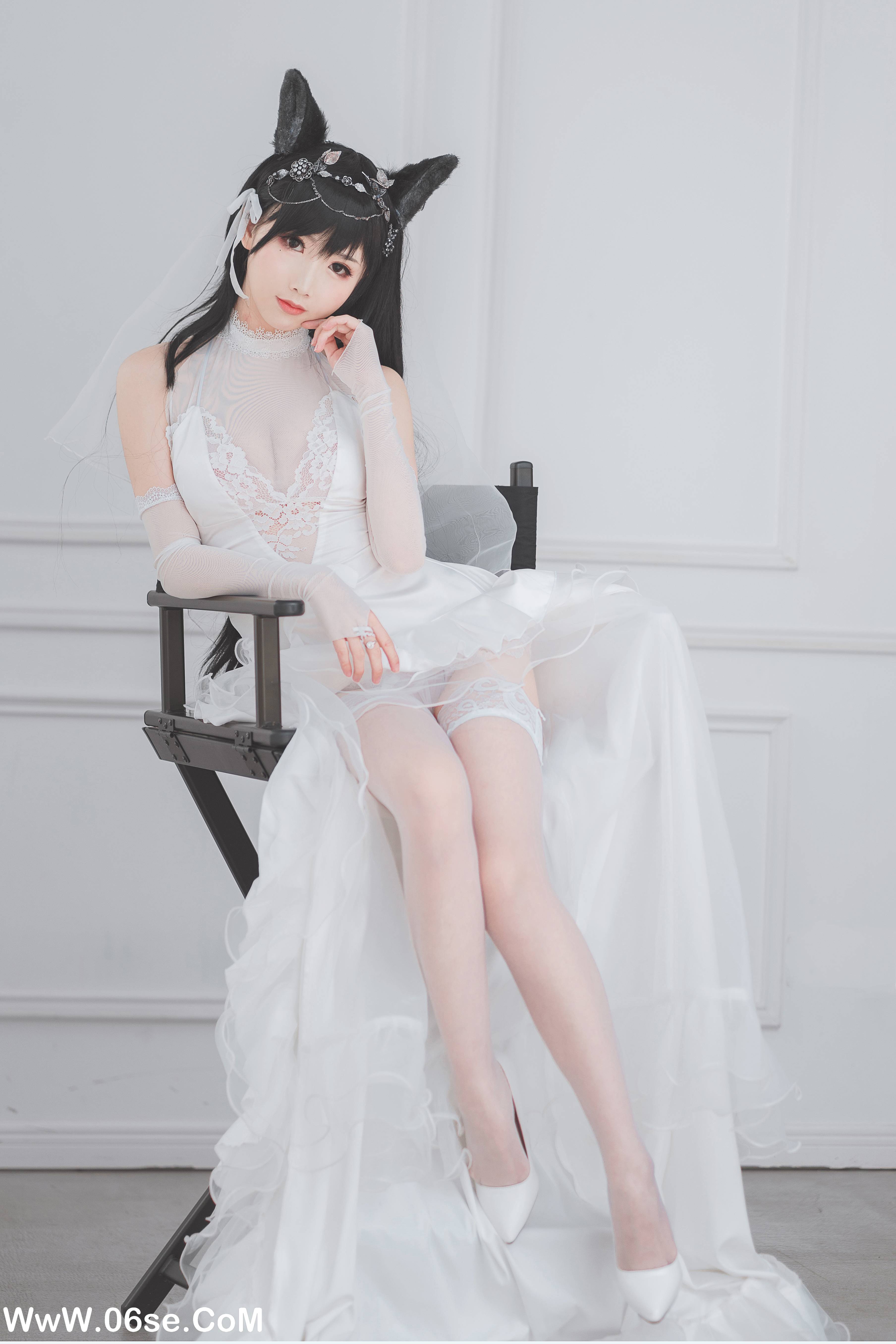 图片[28]-Coser面饼仙儿 NO.052 – 爱宕花嫁 [29P247M]-六色网