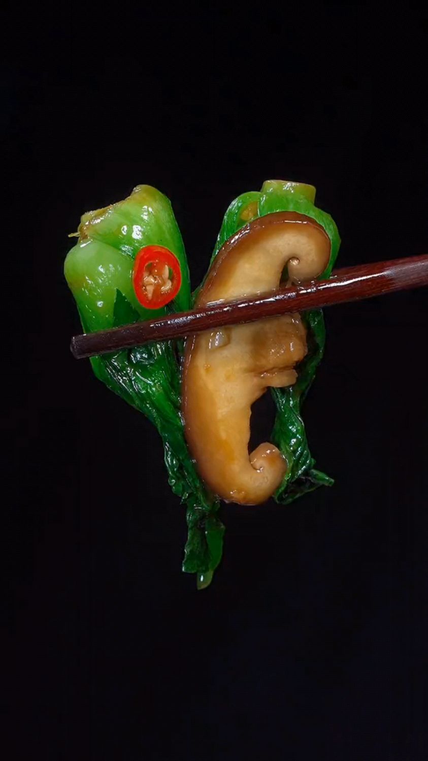 香菇青菜的家常做法