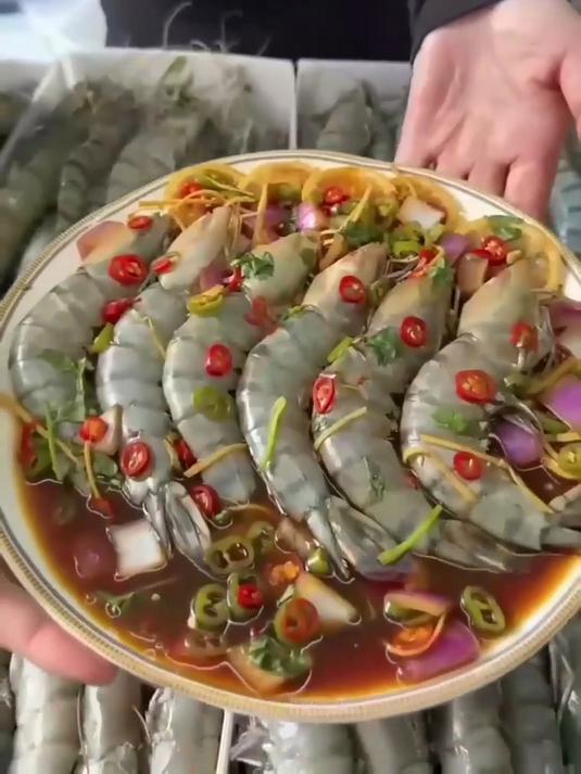 鲜冻黑虎虾,锁鲜到位,做菜很省心