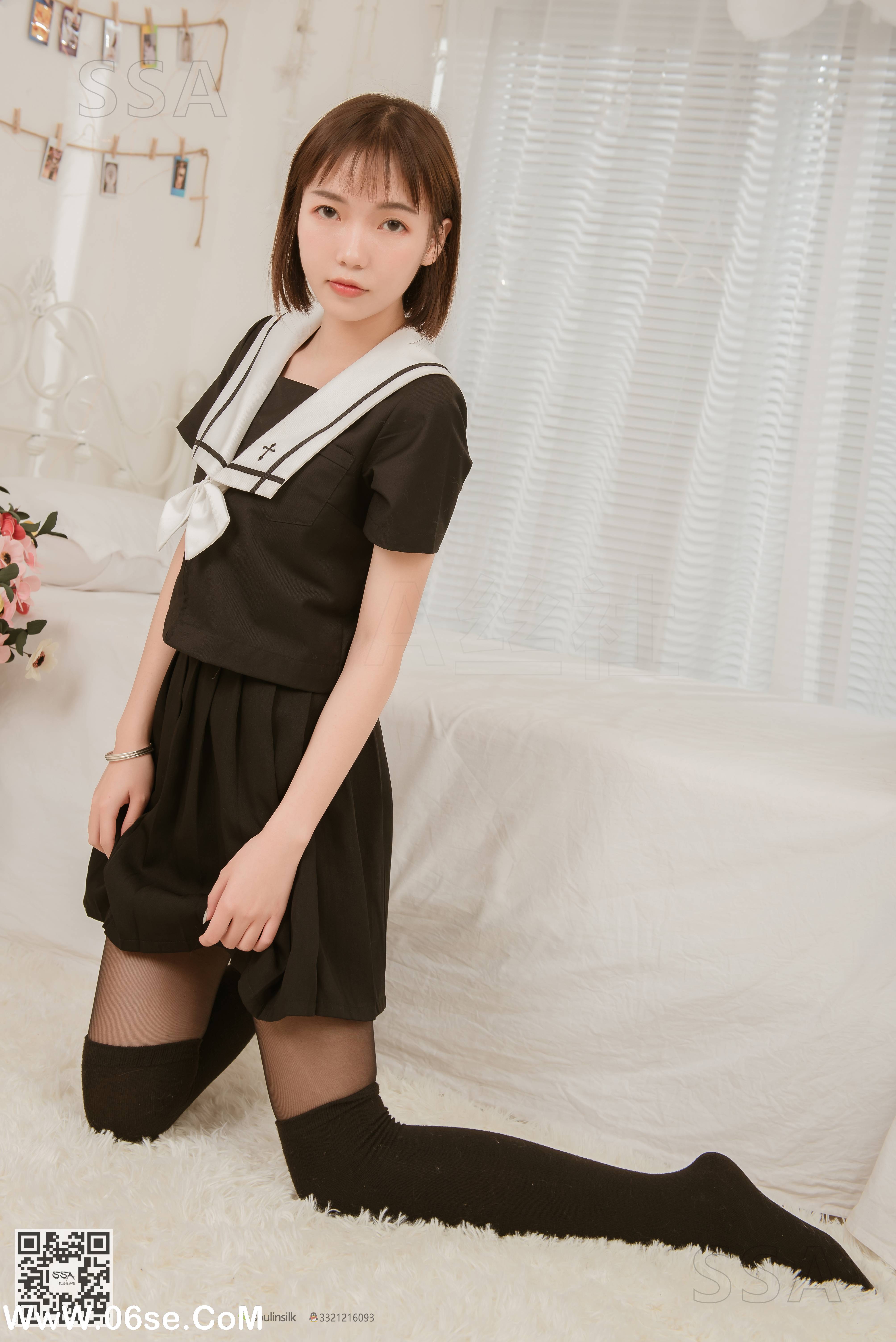 图片[16]-[SSA丝社] NO.151 桃子 JK制服穿搭示范[152P0.99G]-六色网