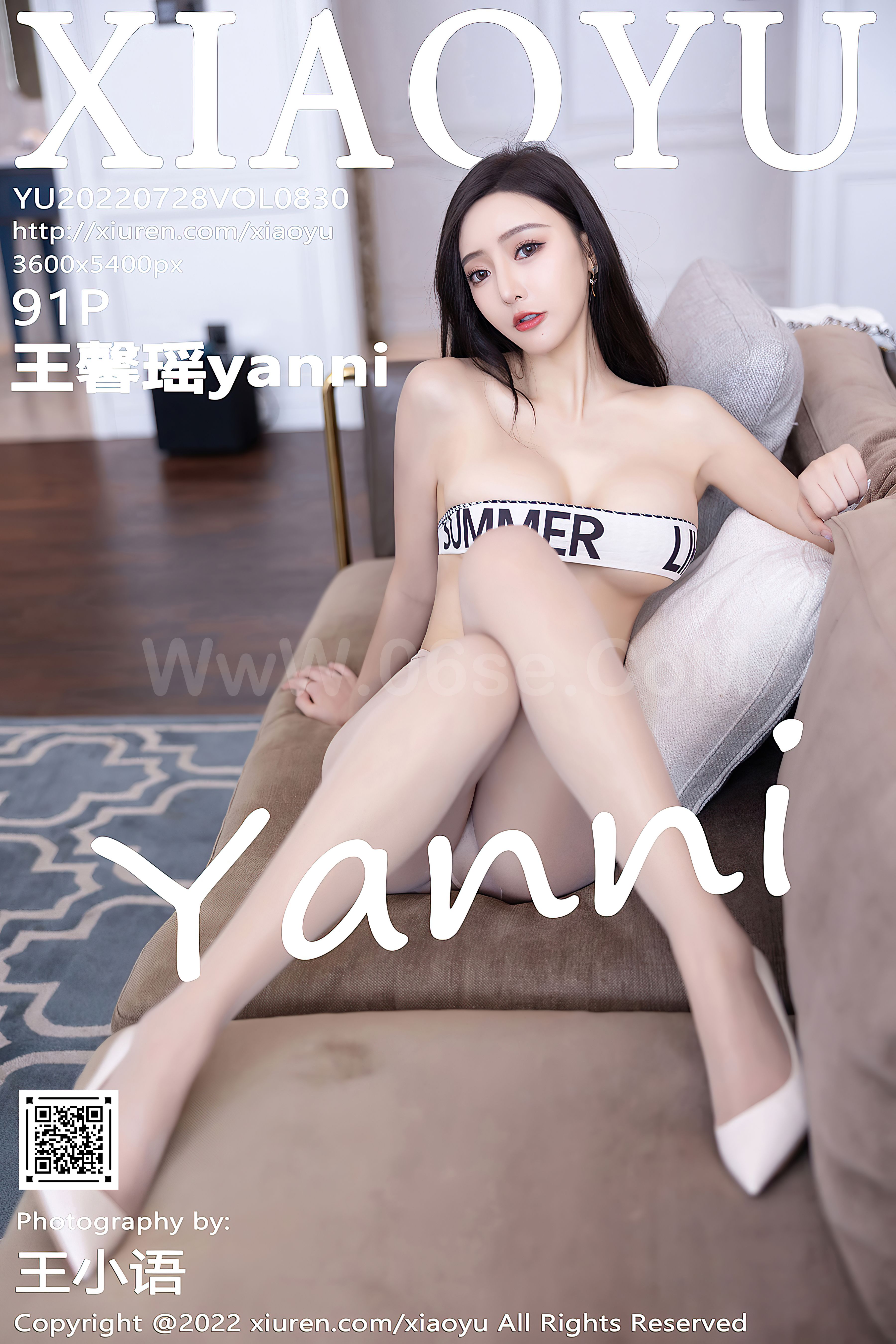 [XIAOYU语画界] 2022.07.28 VOL.830 王馨瑶yanni-六色网
