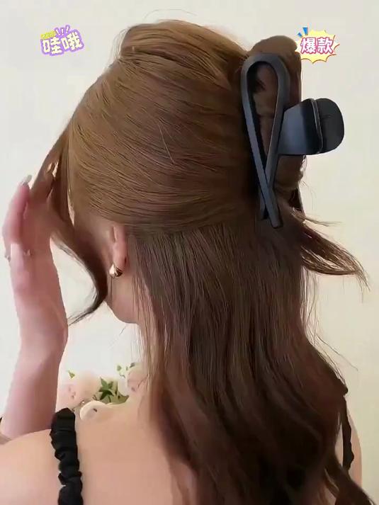 告别普通发夹，鱼尾鲨鱼夹让你与众不同