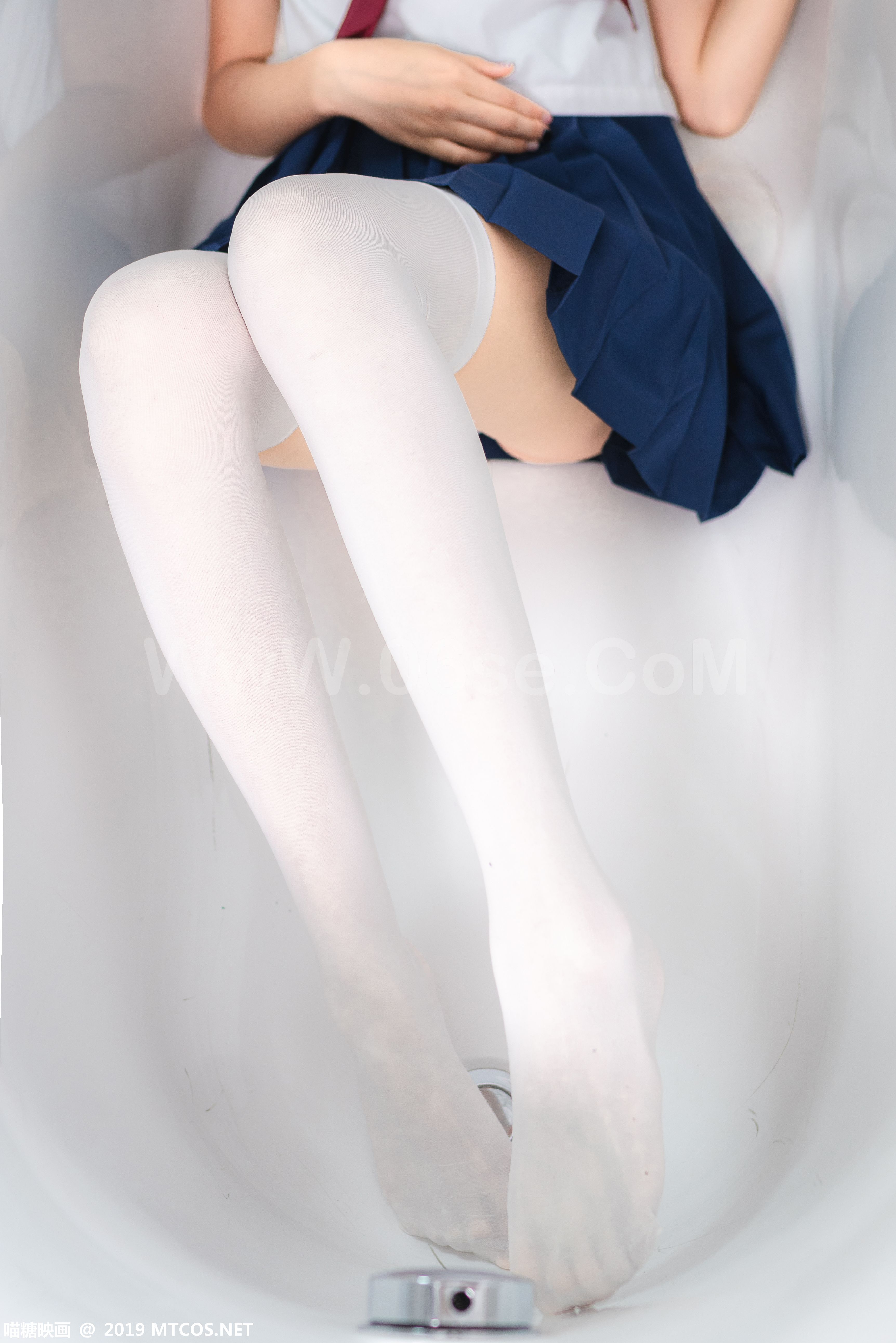 图片[35]-[MTCos] 喵糖映画 Vol.012 蓝白水手服-六色网