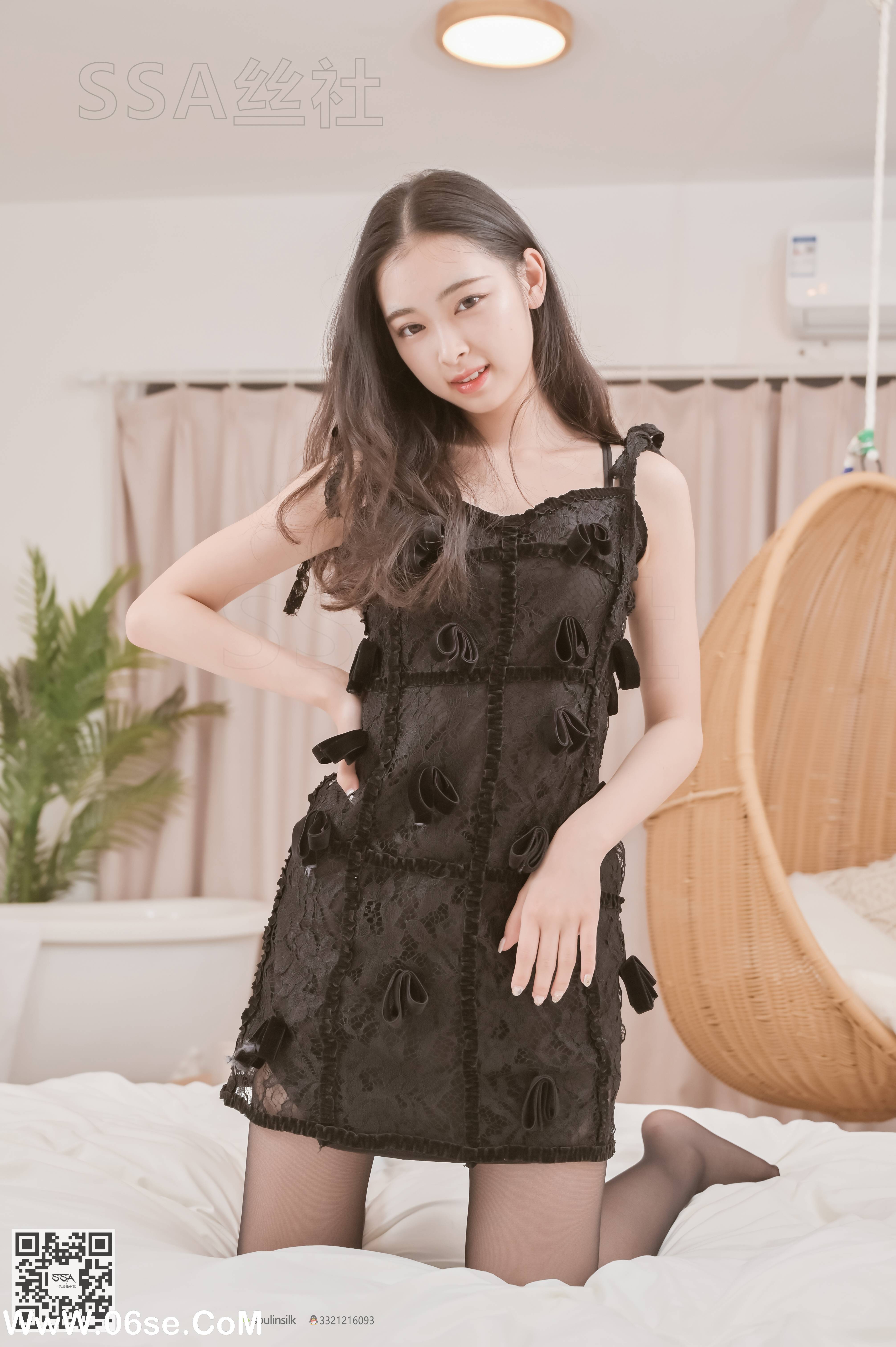 图片[117]-[SSA丝社] NO.104 文娟 腿模文娟，花样少女的短裙[131P926M]-六色网