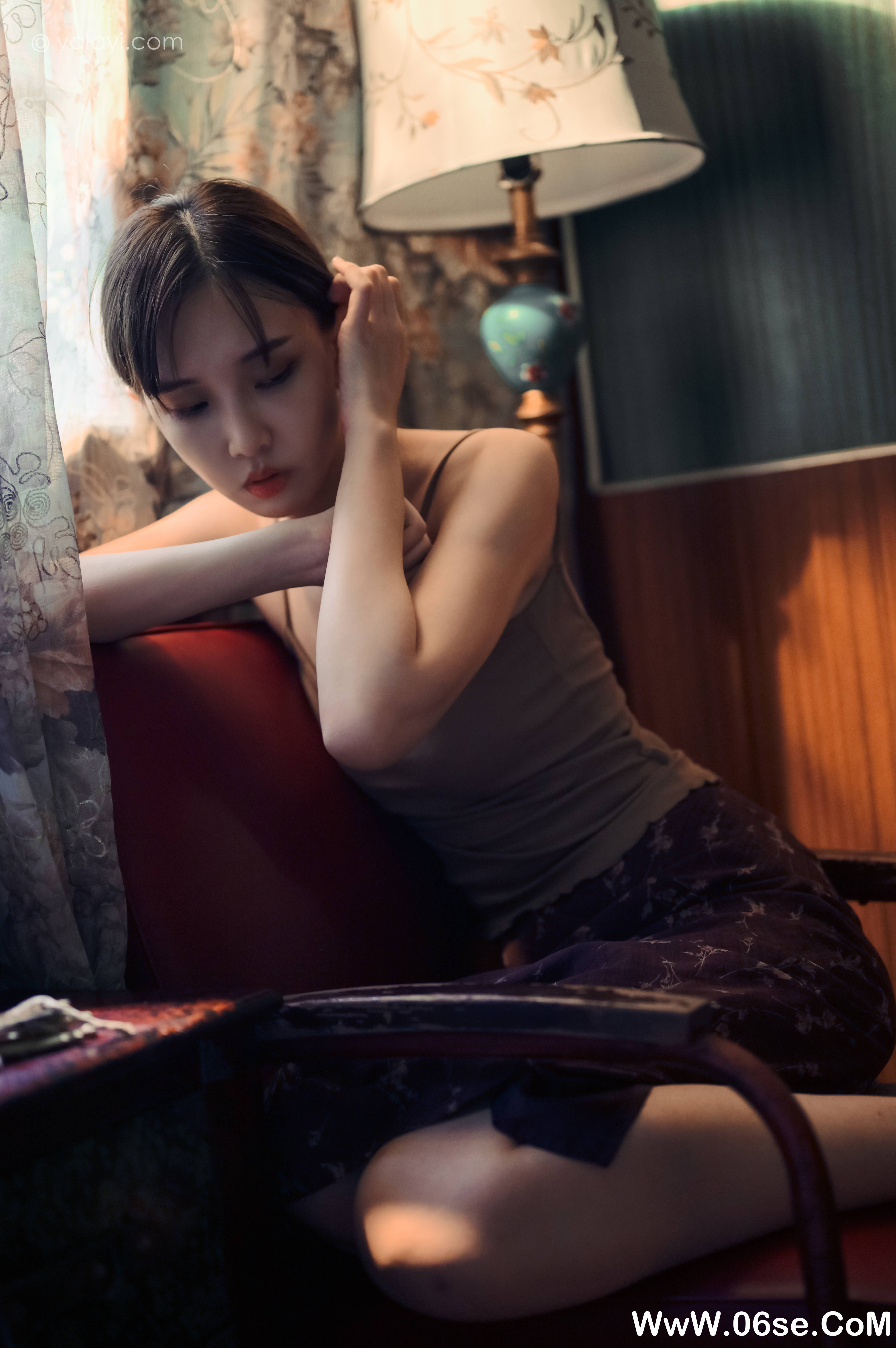 图片[31]-[YALAYI雅拉伊] 2020.08.14 NO.689 妍妍《黯然》[35P+1P513M]-六色网
