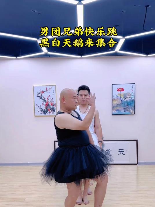 黑天鹅遇上白天鹅,家养的和野生的到底有什么区别?快来看看