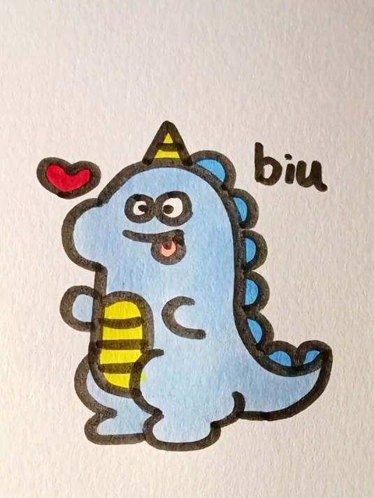 亲子简笔画