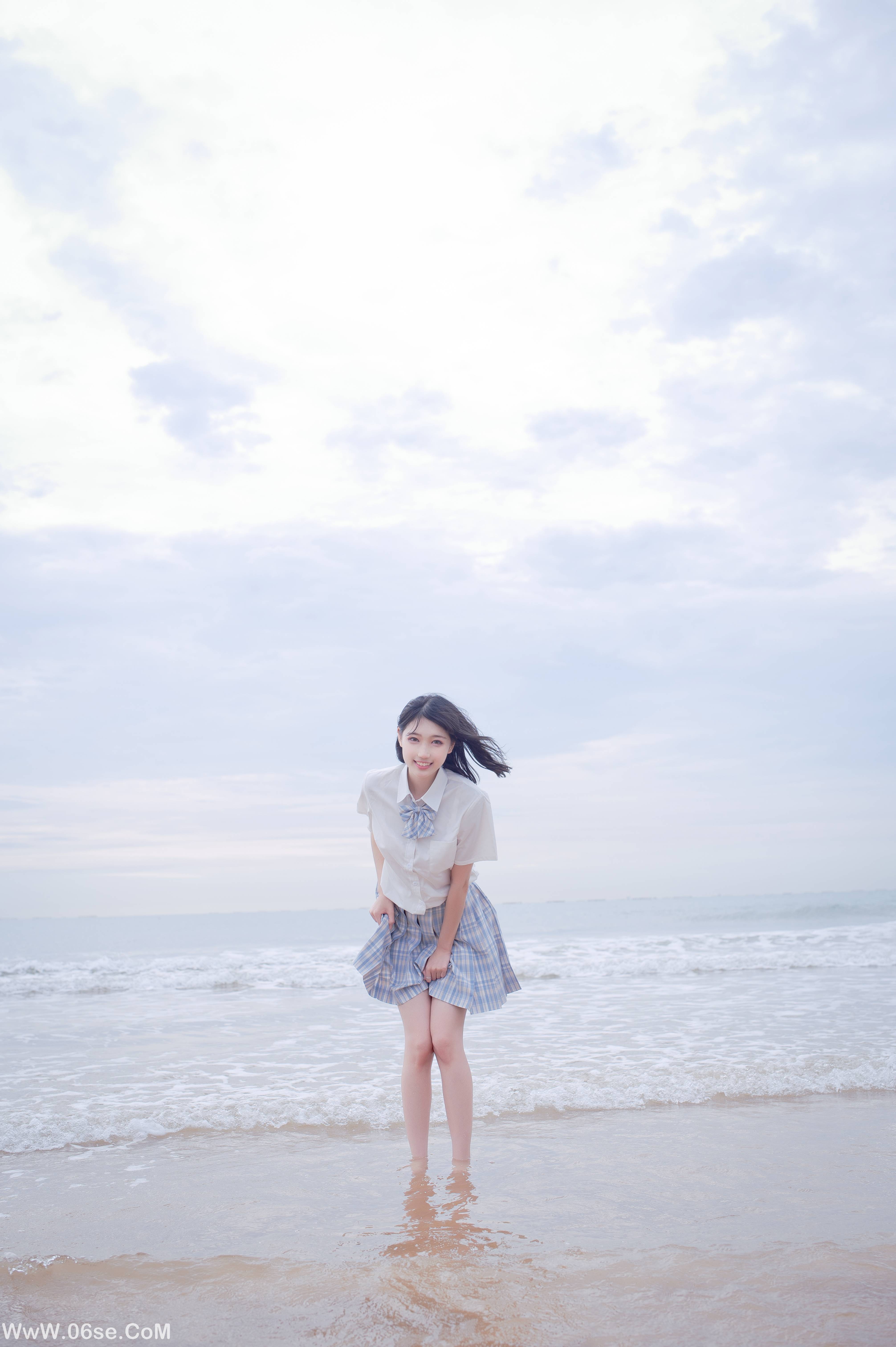 图片[5]-周叽是可爱兔兔 NO.020 海边jk[[35P252M]-六色网