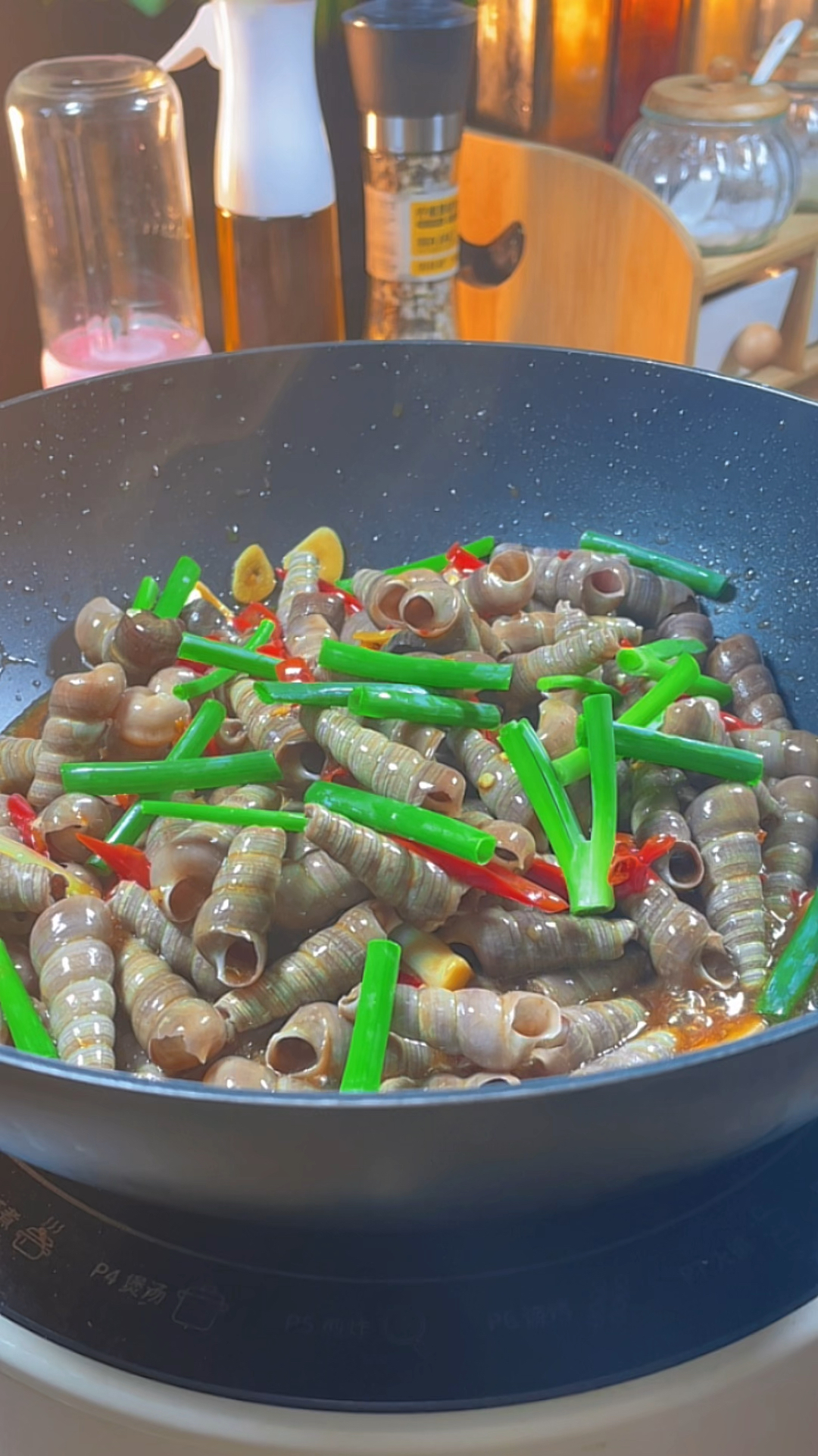 为什么广东大排档的爆炒钉螺,那么好吃?其实方法很简单。#爆炒钉螺