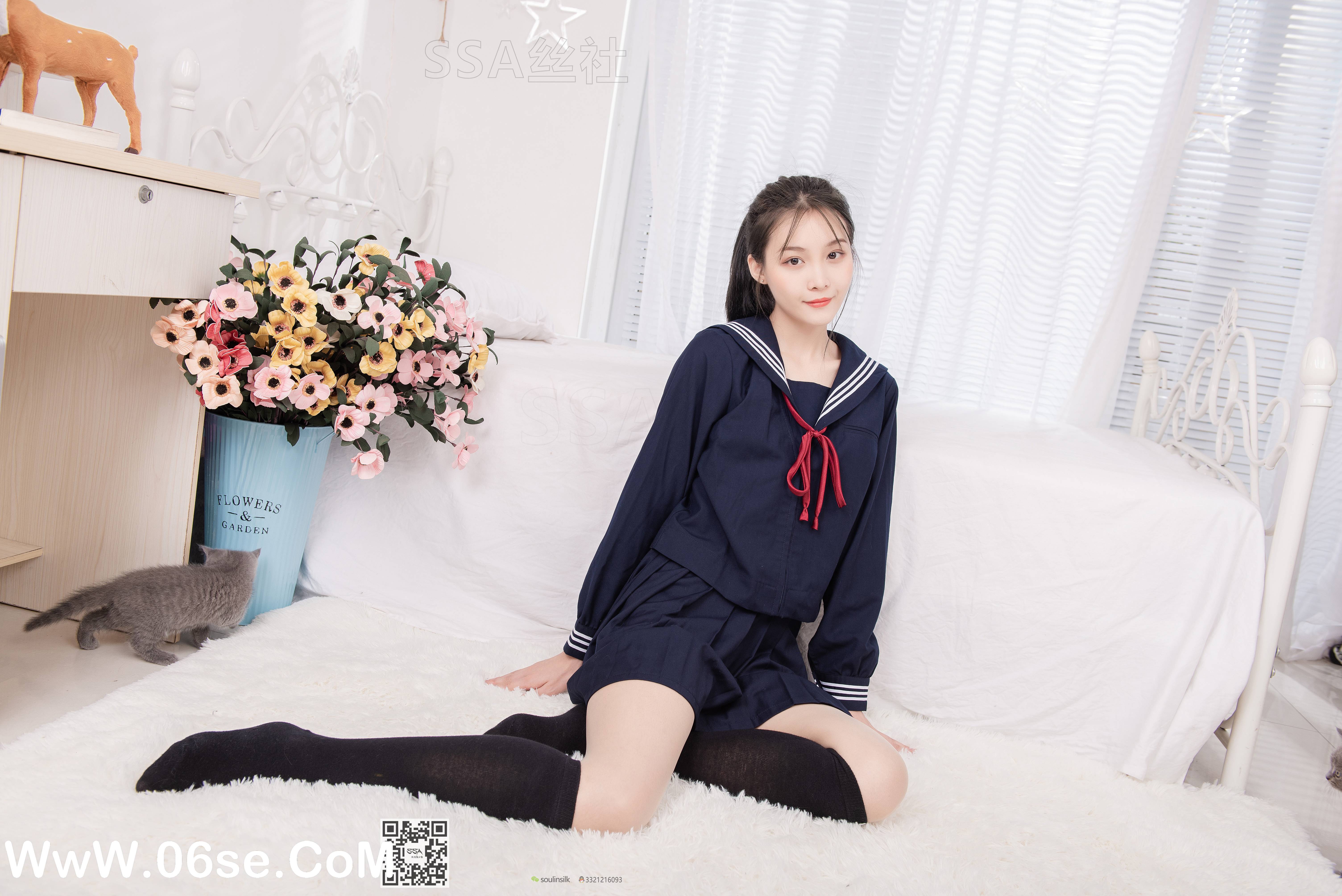 图片[26]-[SSA丝社] NO.142 丽萍 JK制服的穿搭示范[133P1.61G]-六色网