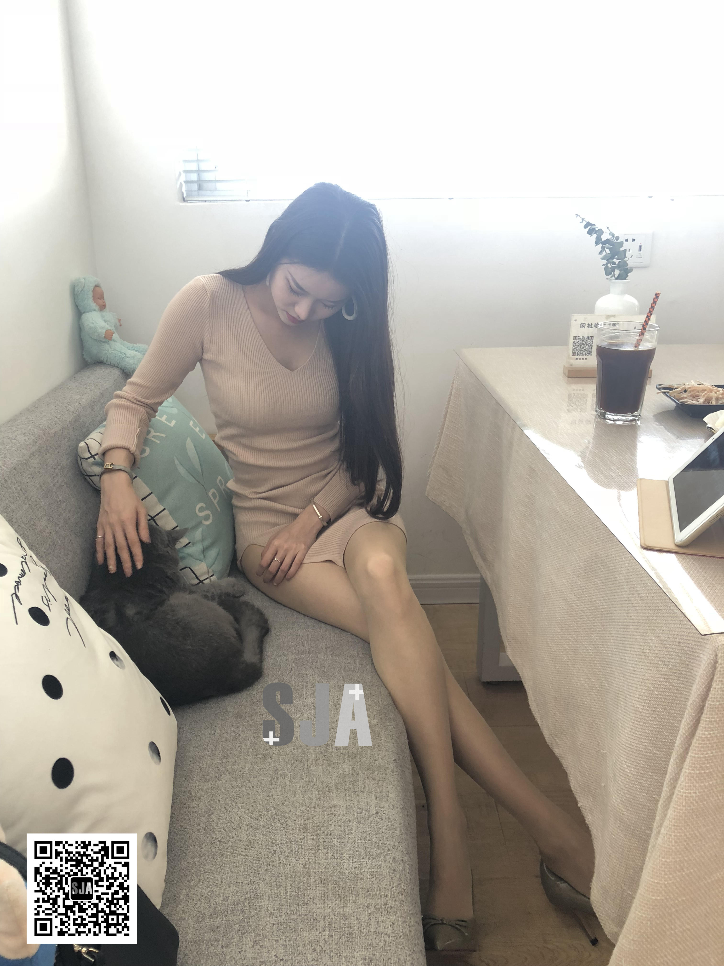图片[47]-[SJA佳爷]闺蜜视角 NO.013 喵 [60P+81M]-六色网