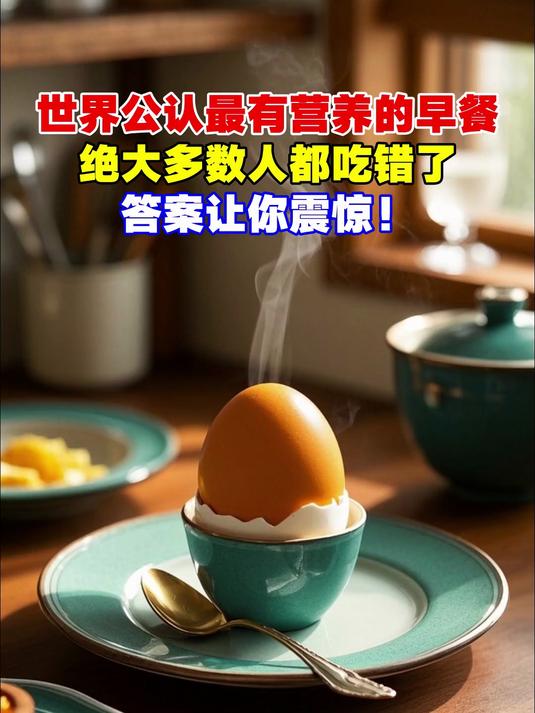 世界公认最有营养的早餐,绝大多数人都吃错了,答案让你震惊!